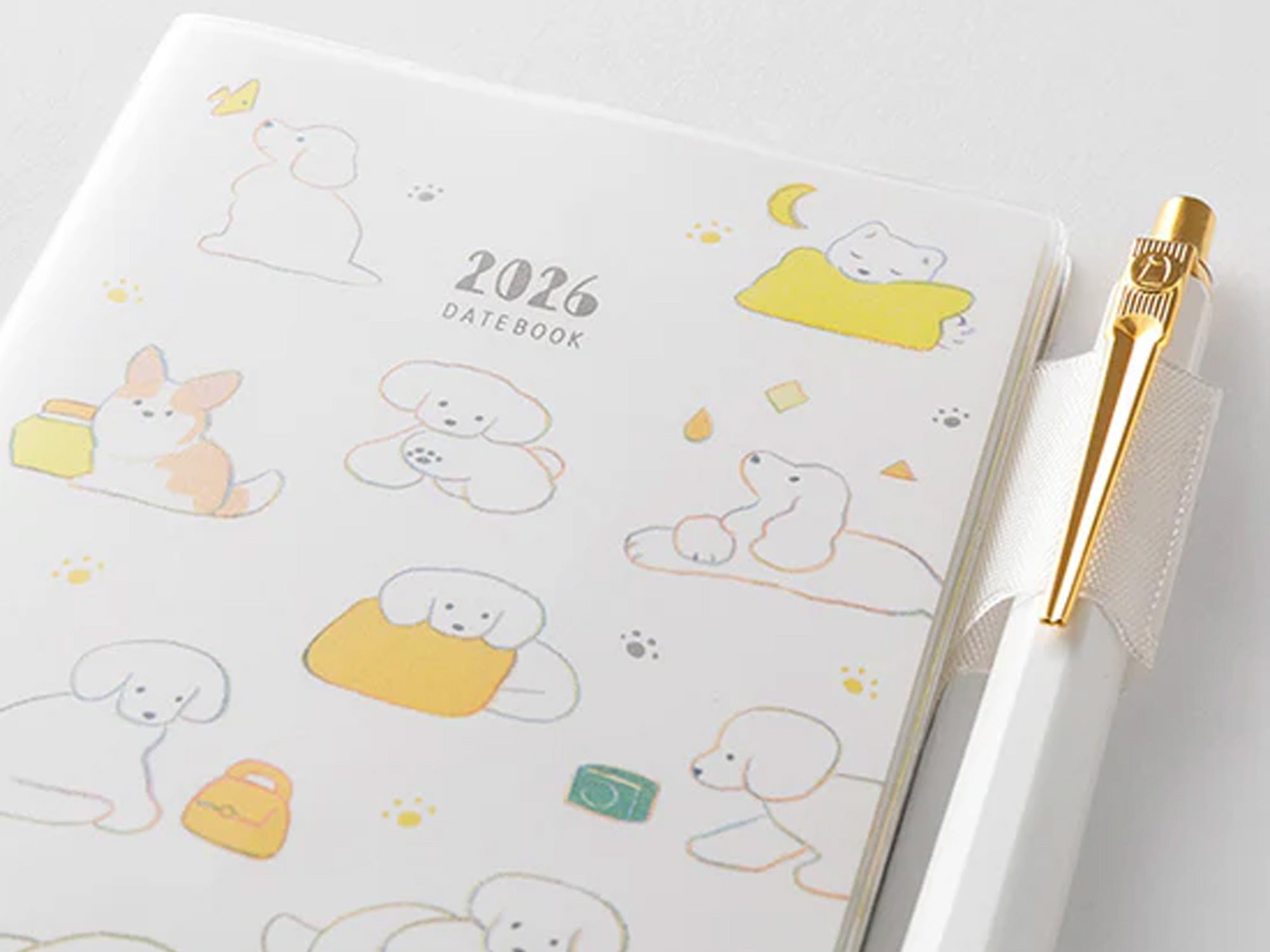 Midori Pocket Diary 2026 A6 - Dog