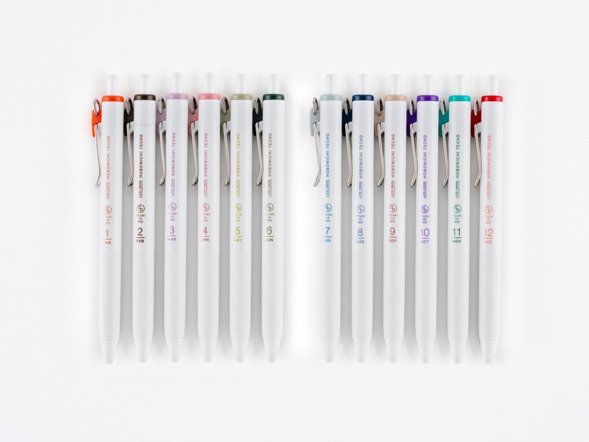 Coming in October! TSUKI no IRO Uniball One July-Dec Set with Case