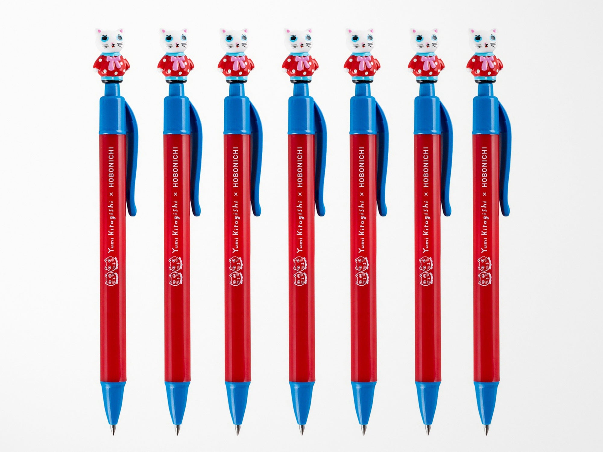 Coming in October! Yumi Kitagishi Ballpoint Pen - White Cat
