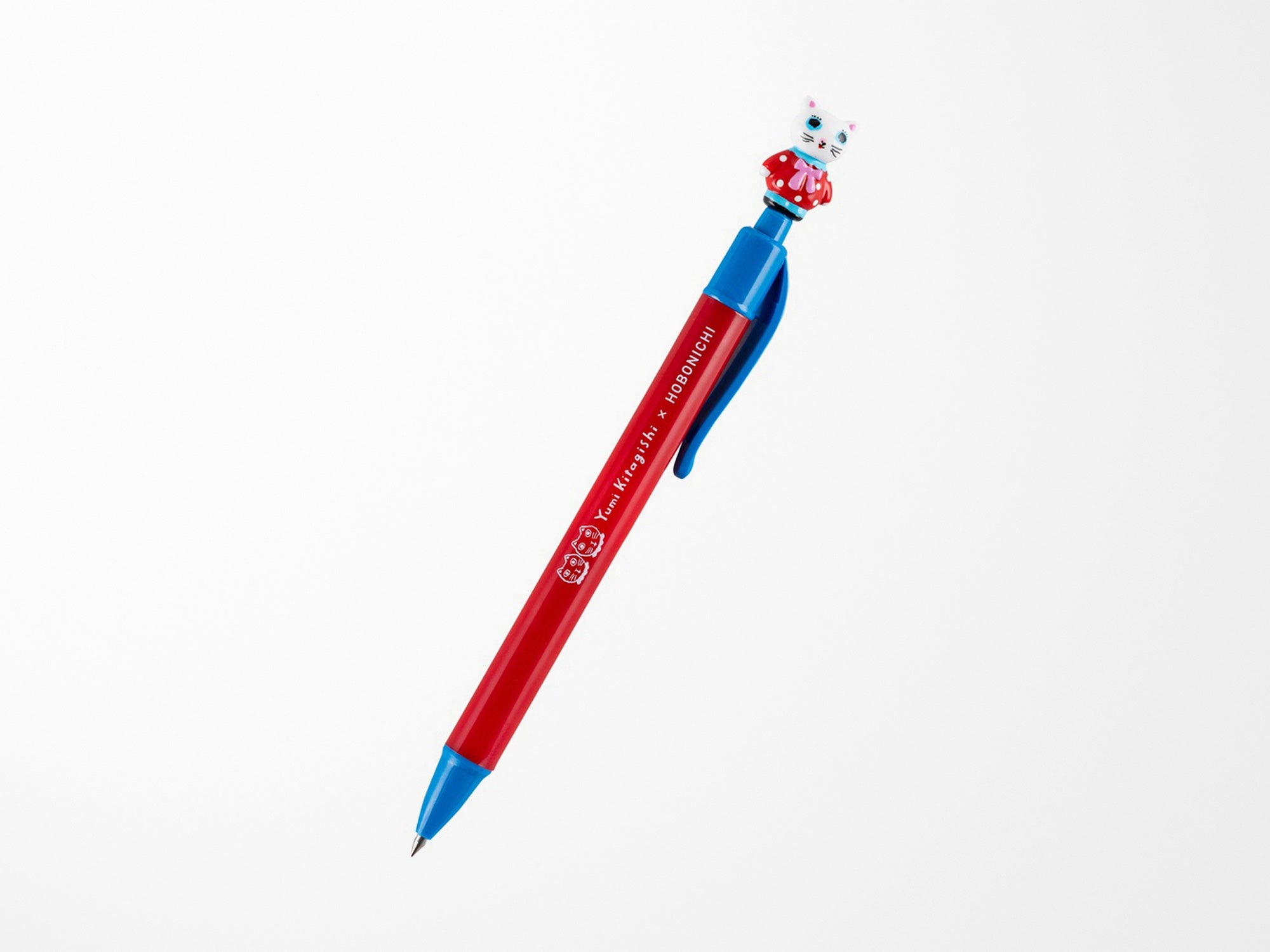 Coming in October! Yumi Kitagishi Ballpoint Pen - White Cat