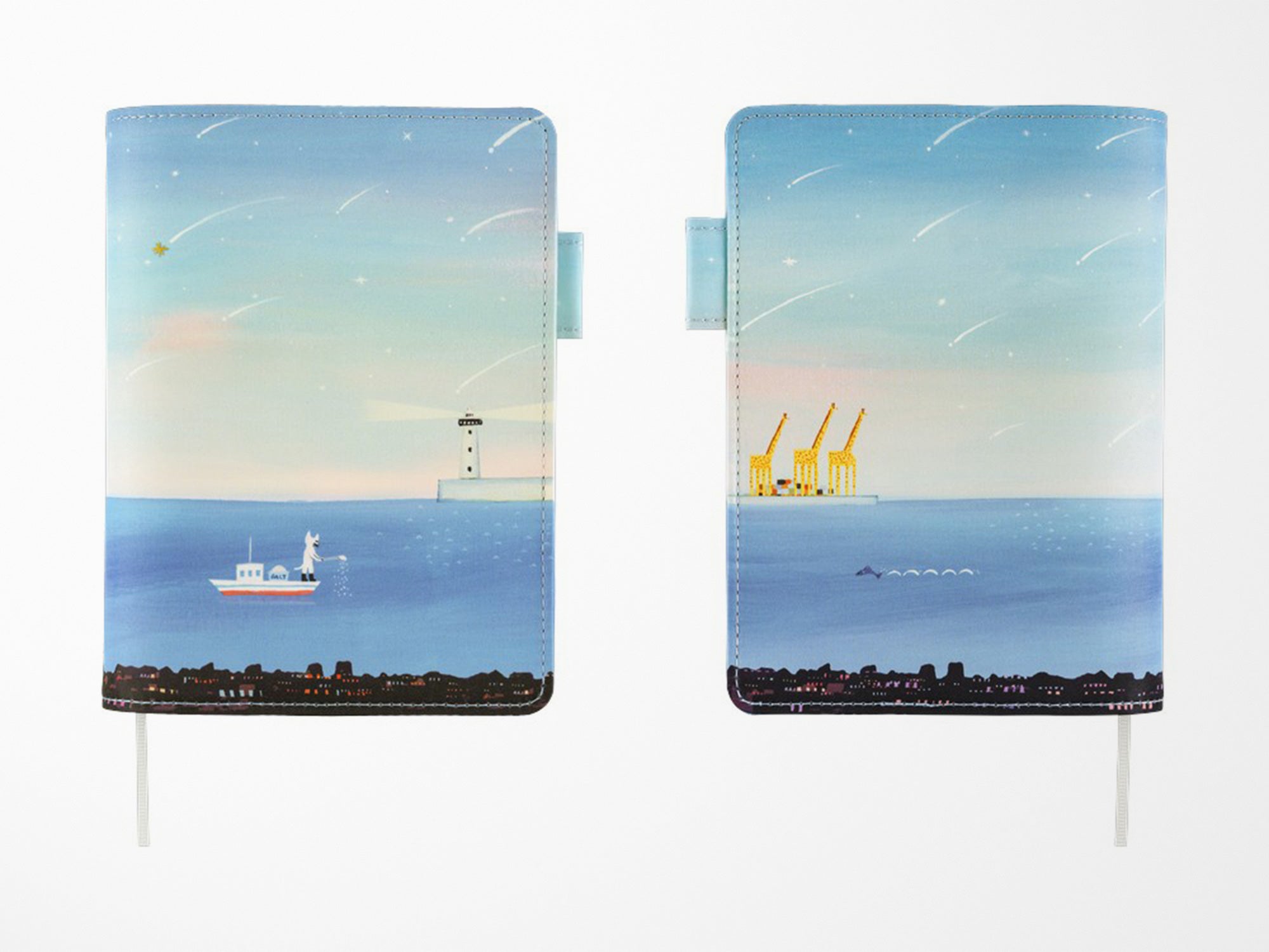 Hobonichi 5-Year Techo Cover + Book - A6 Hiroko Kubota: The Sea's Dream at Dawn