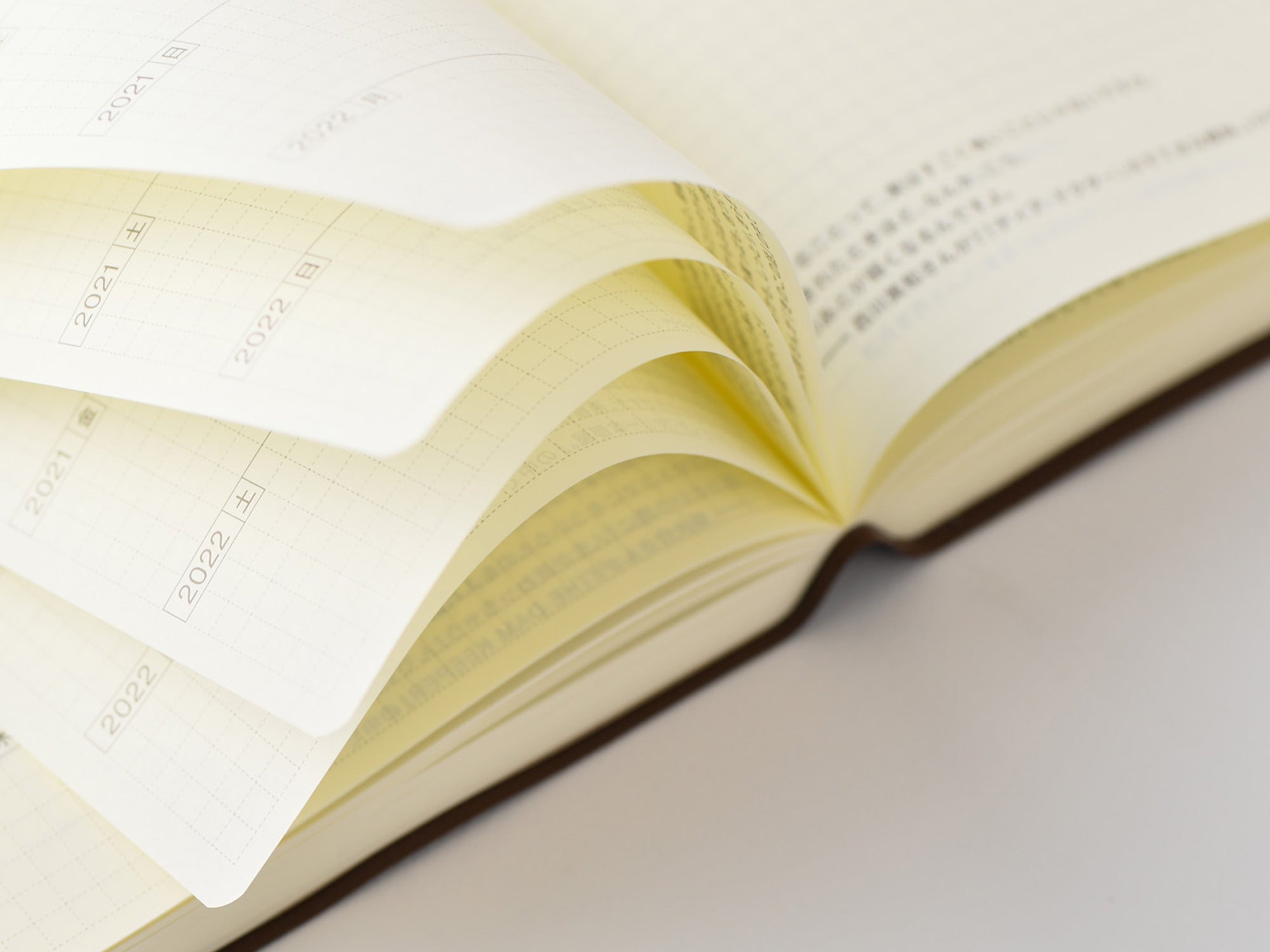 Hobonichi 5-Year Techo Leather Cover + Book - A6 Red
