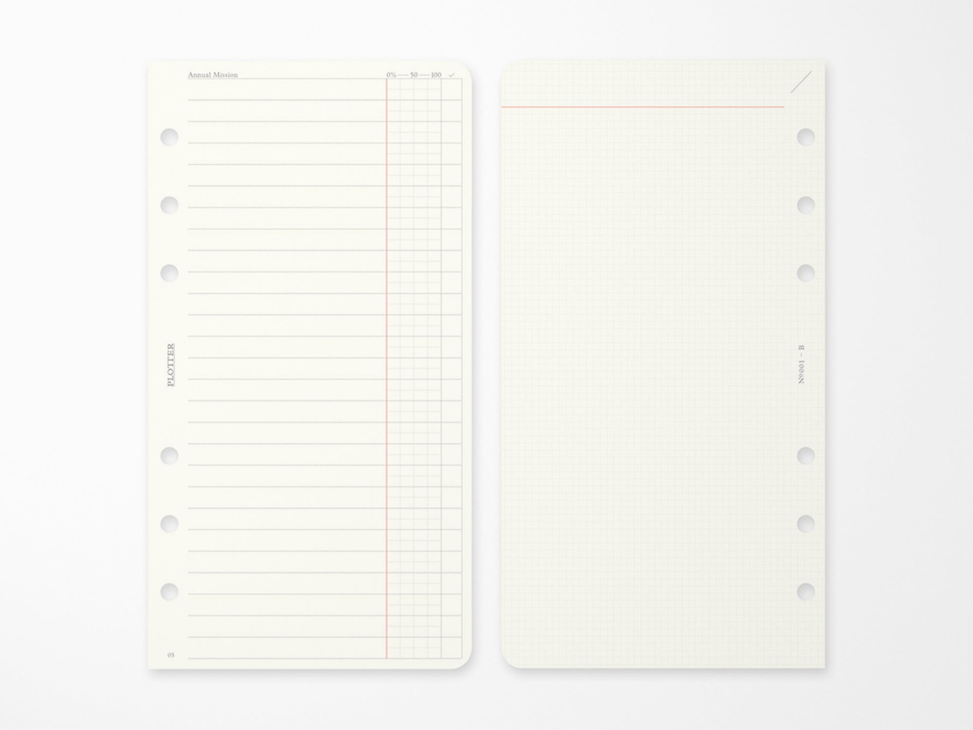 PLOTTER Refill Monthly Schedule Refill 2026 - Bible Size