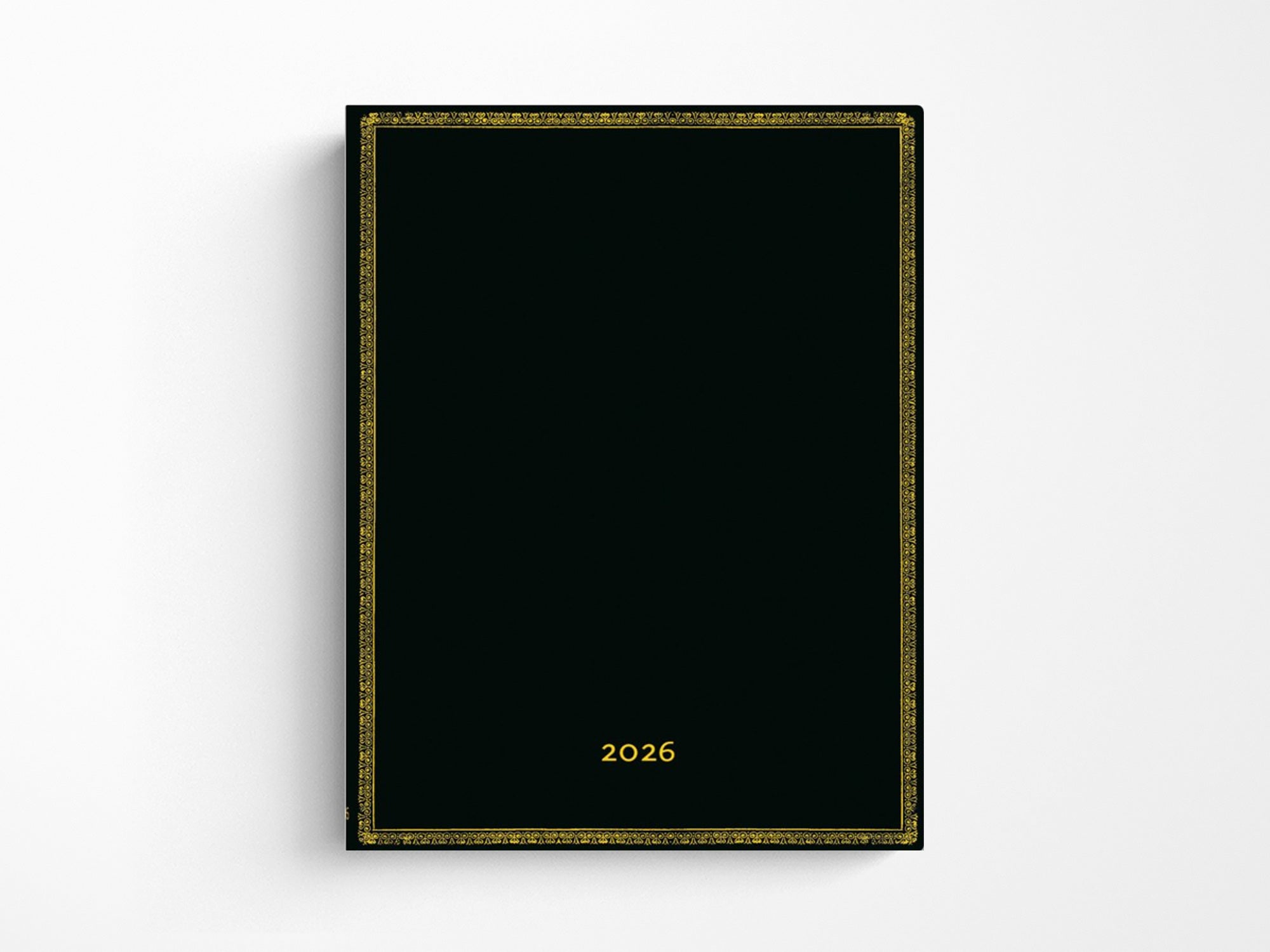 Paperblanks 2026 Daily Planner Ultra Flexi - Old Leather Black