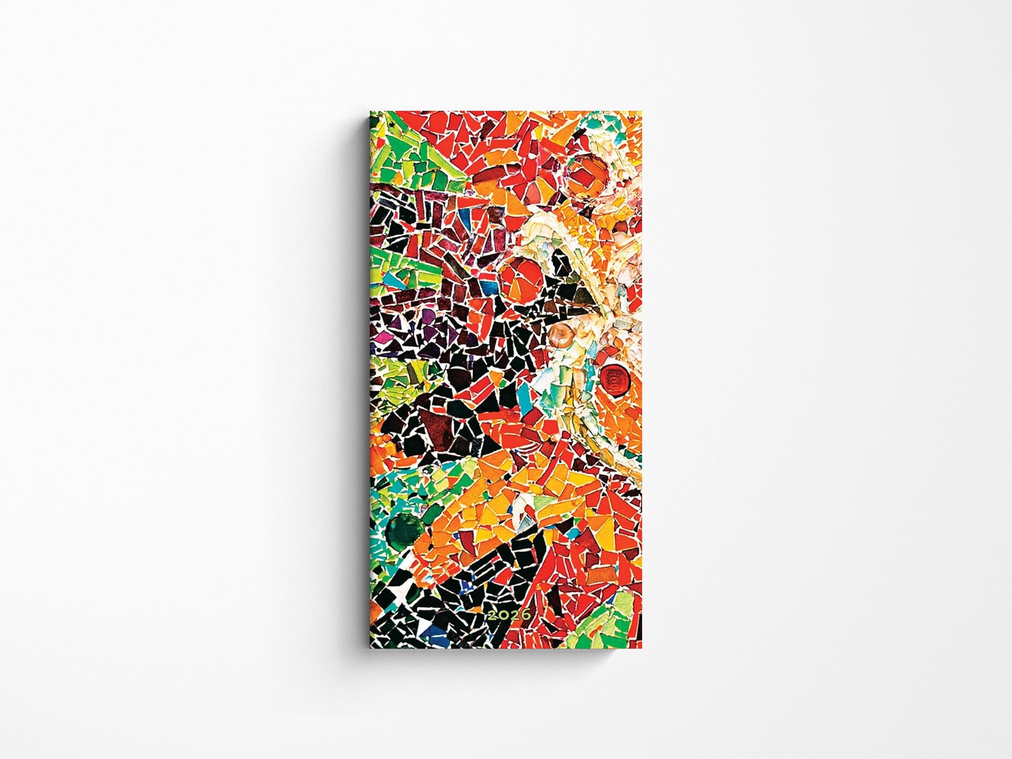 Paperblanks 2026 Weekly Planner Slim Horizontal - Gaudi's Sun Mosaic