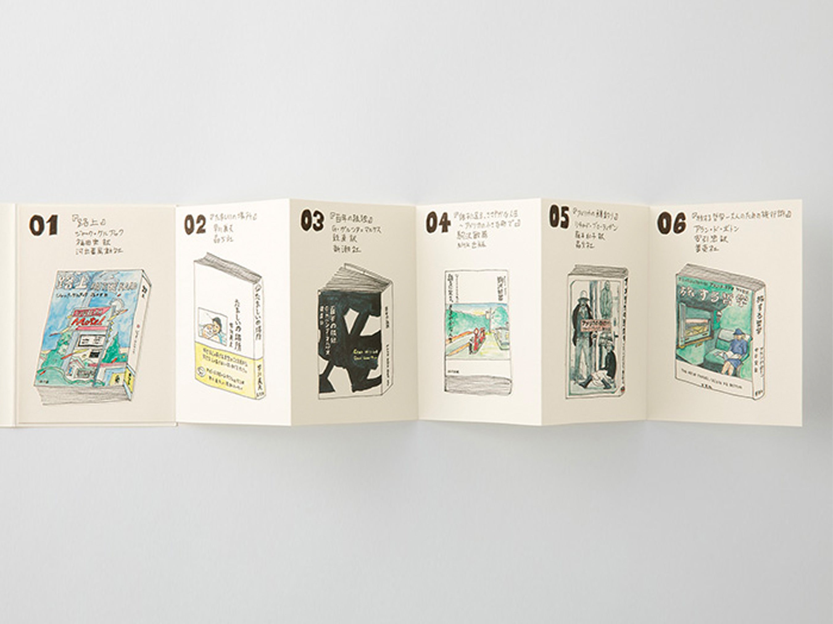 018 Accordion Fold Paper Refill TRAVELER'S Notebook - Passport Size