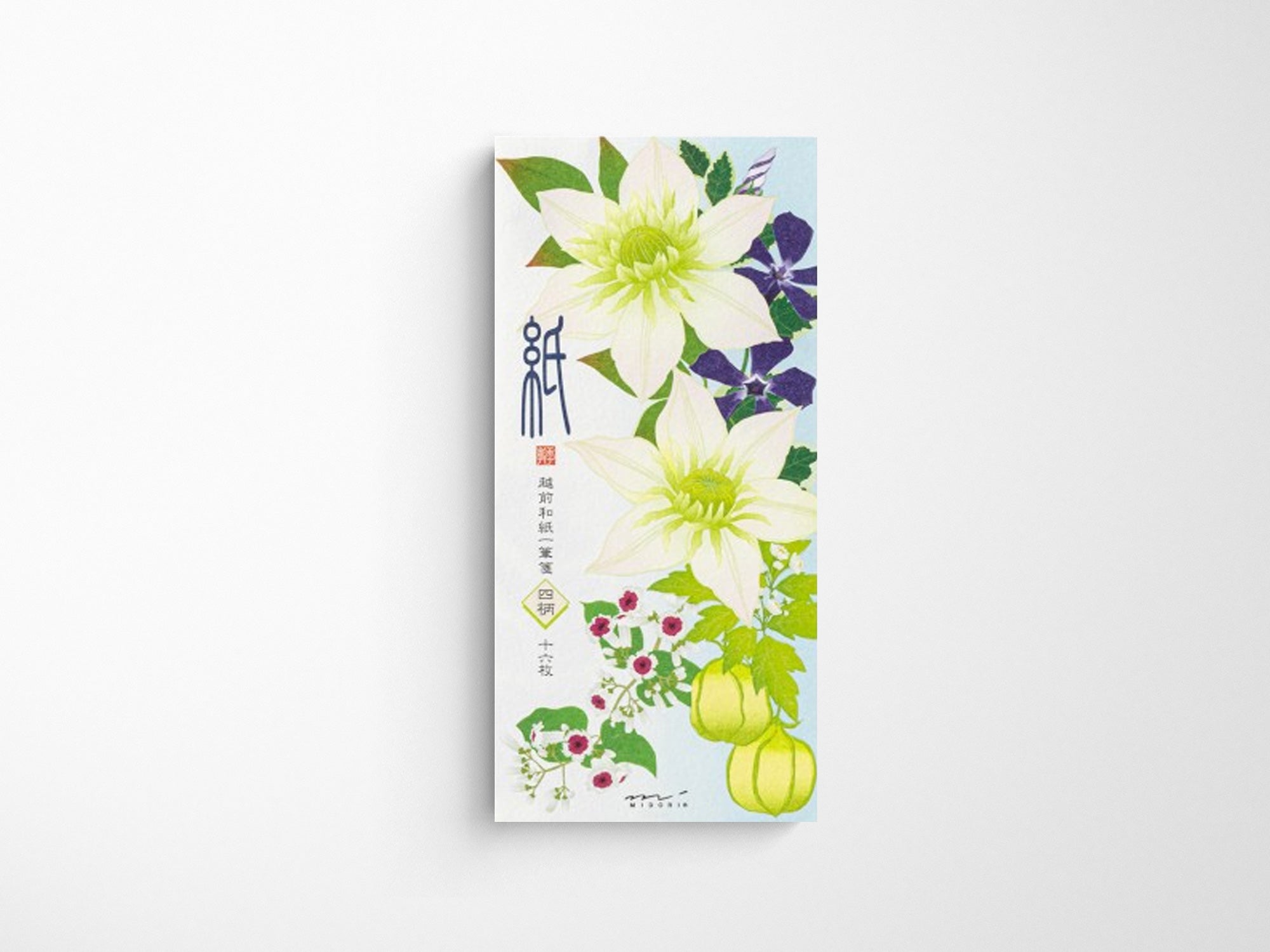 Midori Seasonal Memo Letter Pad - 587 Summer Flowers