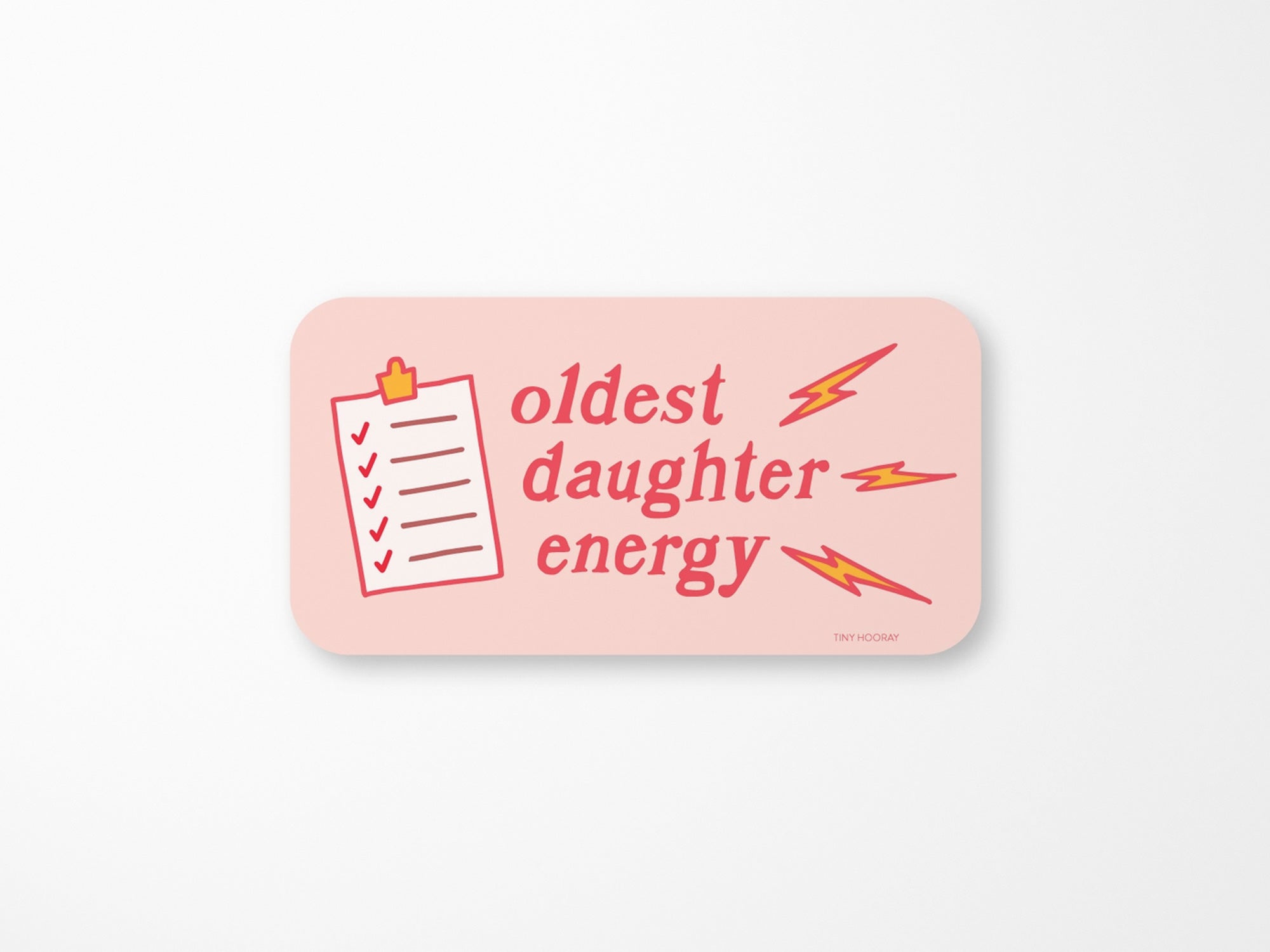 Oldest Daughter Energy Sticker