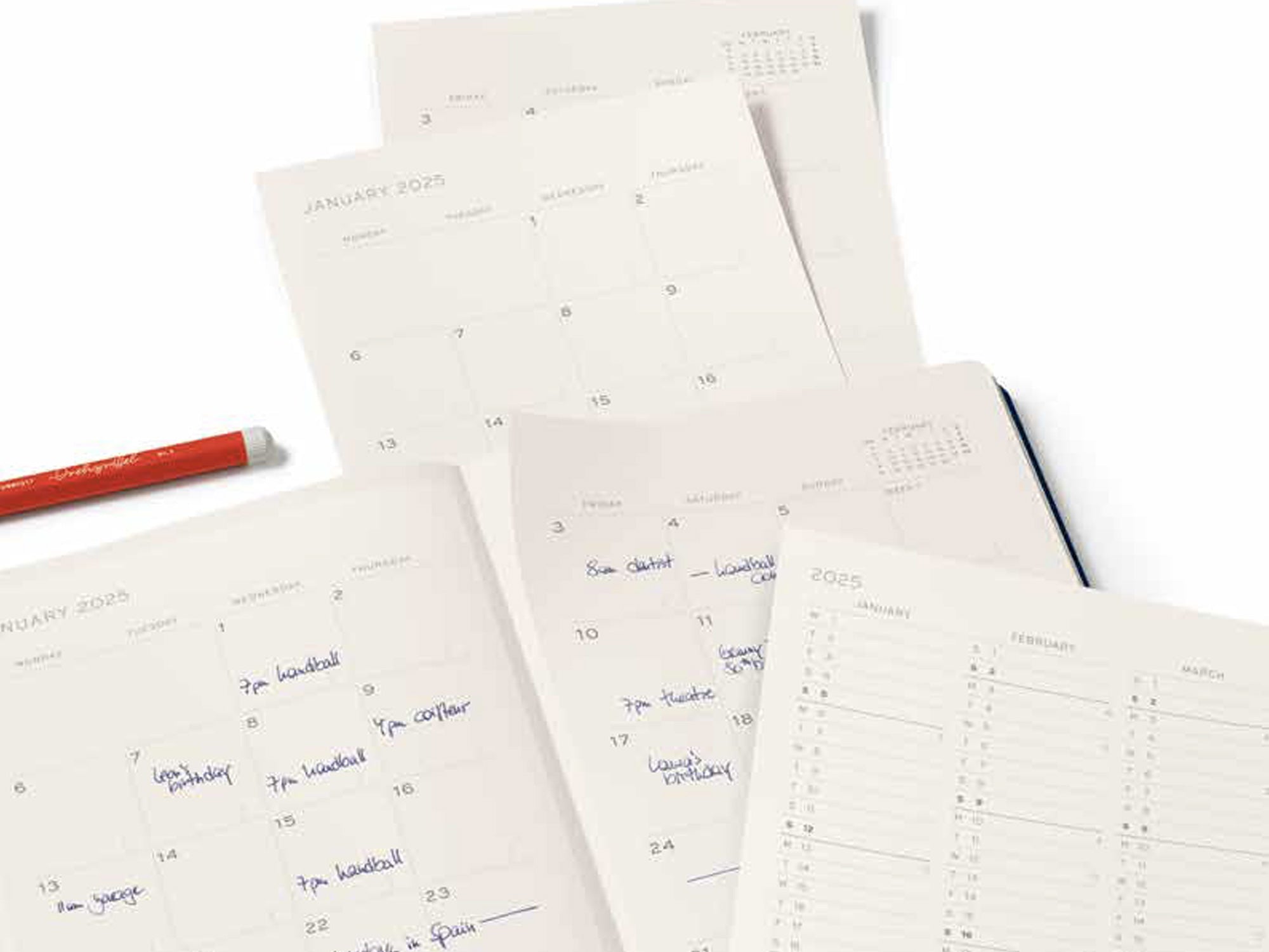 2026 Leuchtturm 1917 Yearly Overview Planner Stickers