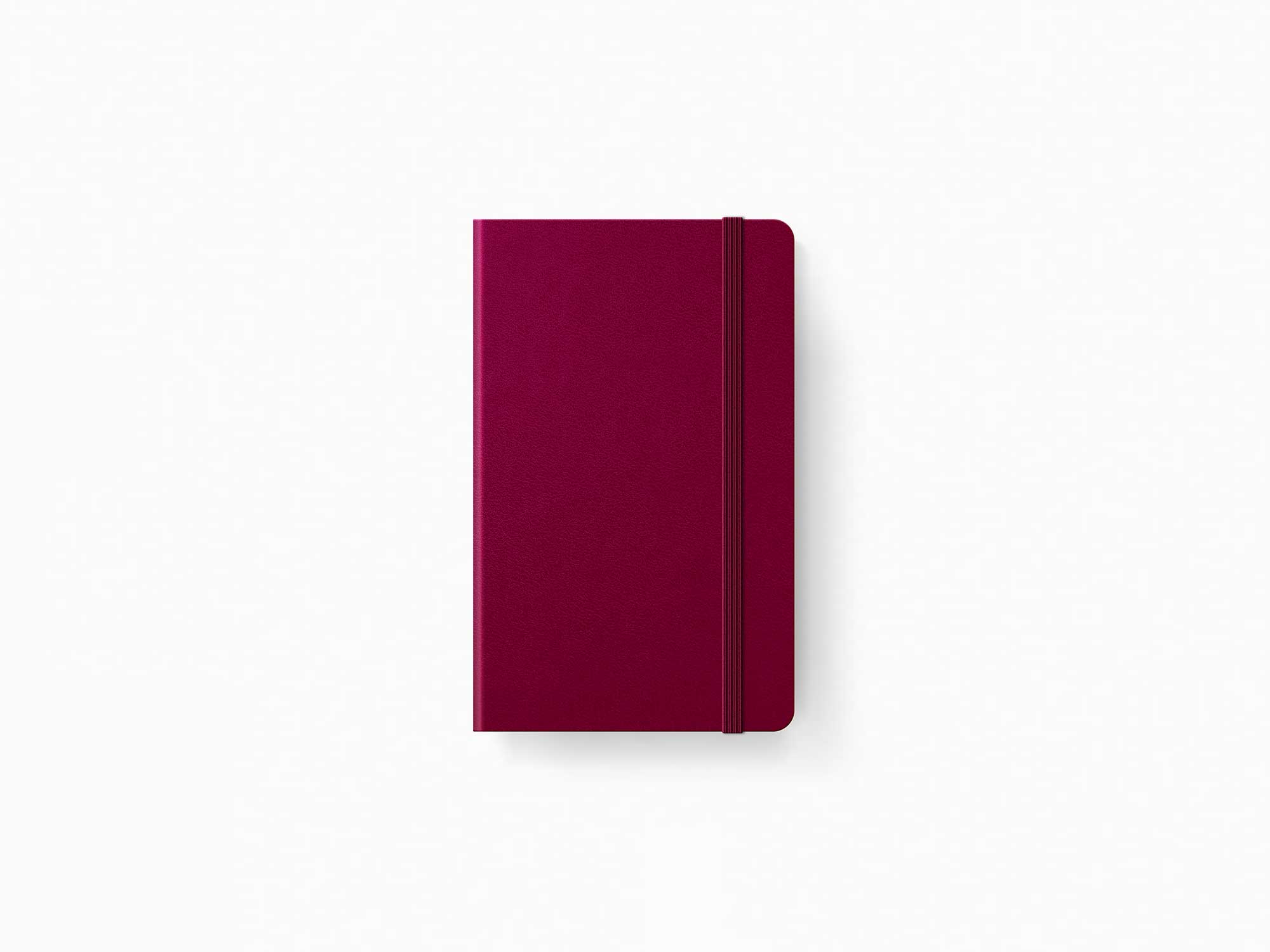 2026 Leuchtturm 1917 Daily Planner - PORT RED Hardcover, Ruled Pages