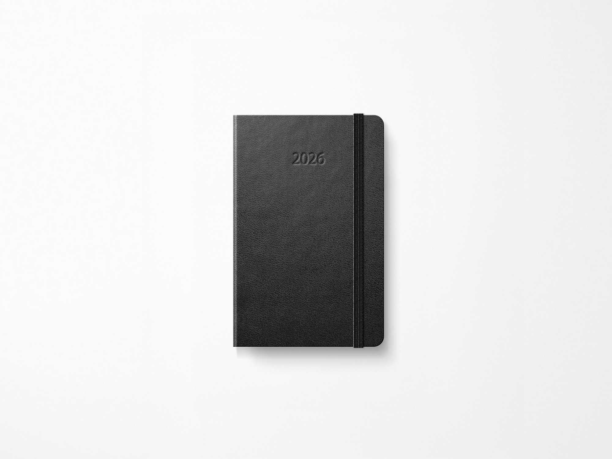 2026 Moleskine Daily Planner - BLACK Hardcover