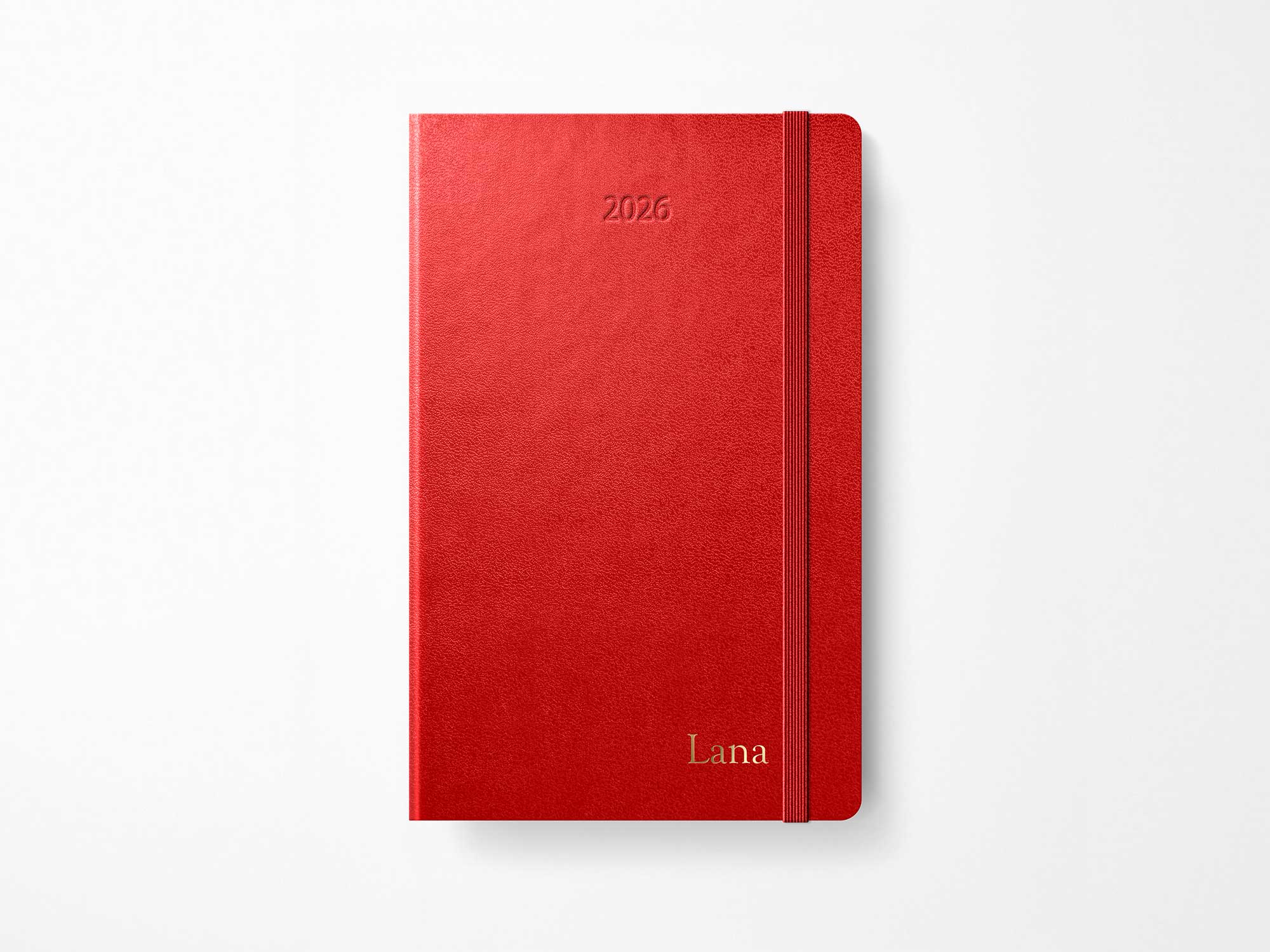 2026 Moleskine Weekly Planner - SCARLET RED Hardcover