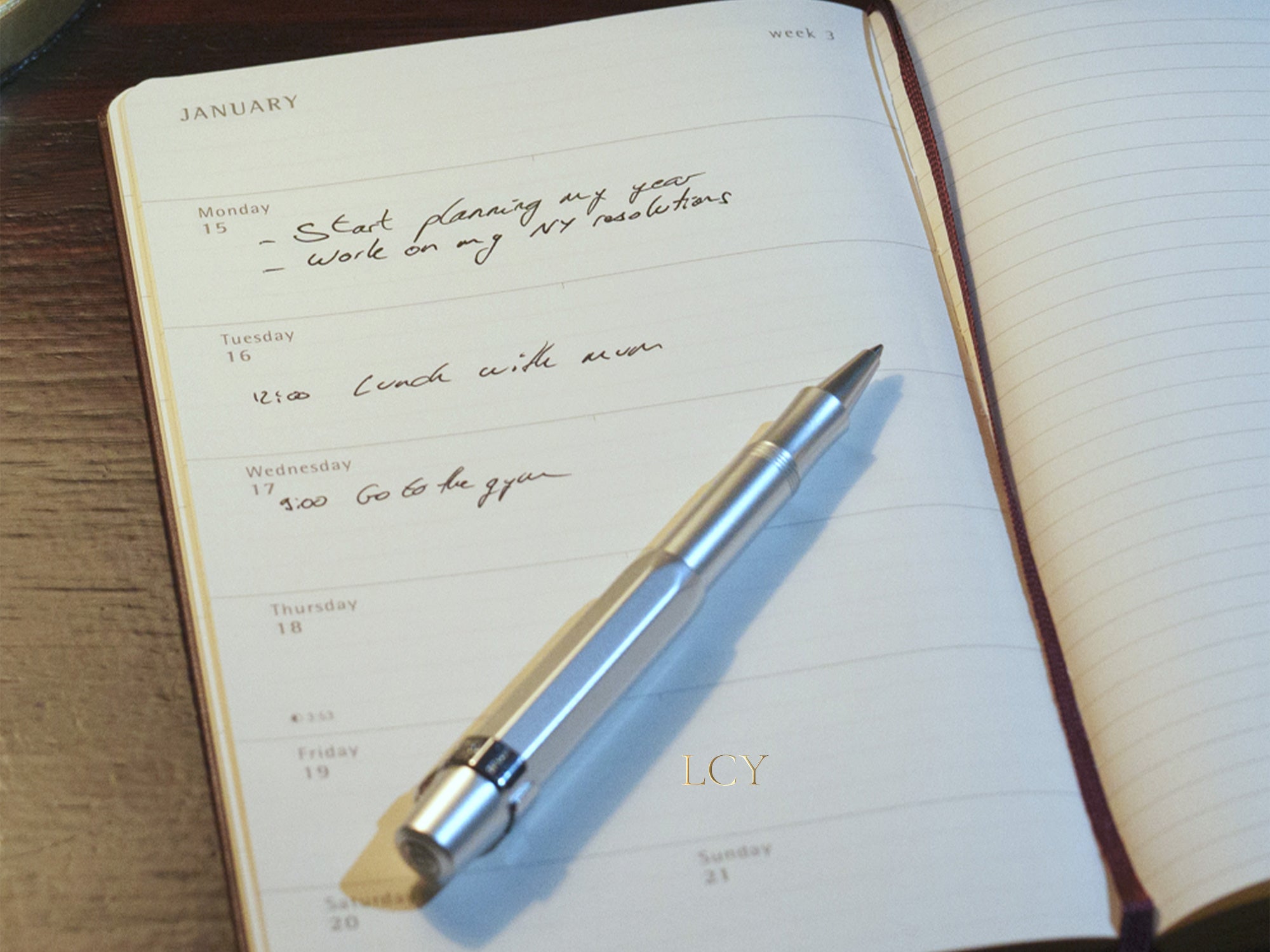 2026 Moleskine Weekly Planner - SCARLET RED Hardcover