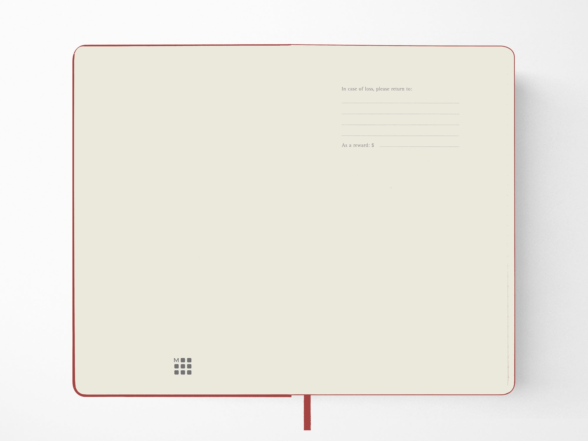 2026 Moleskine Weekly Planner - SCARLET RED Hardcover