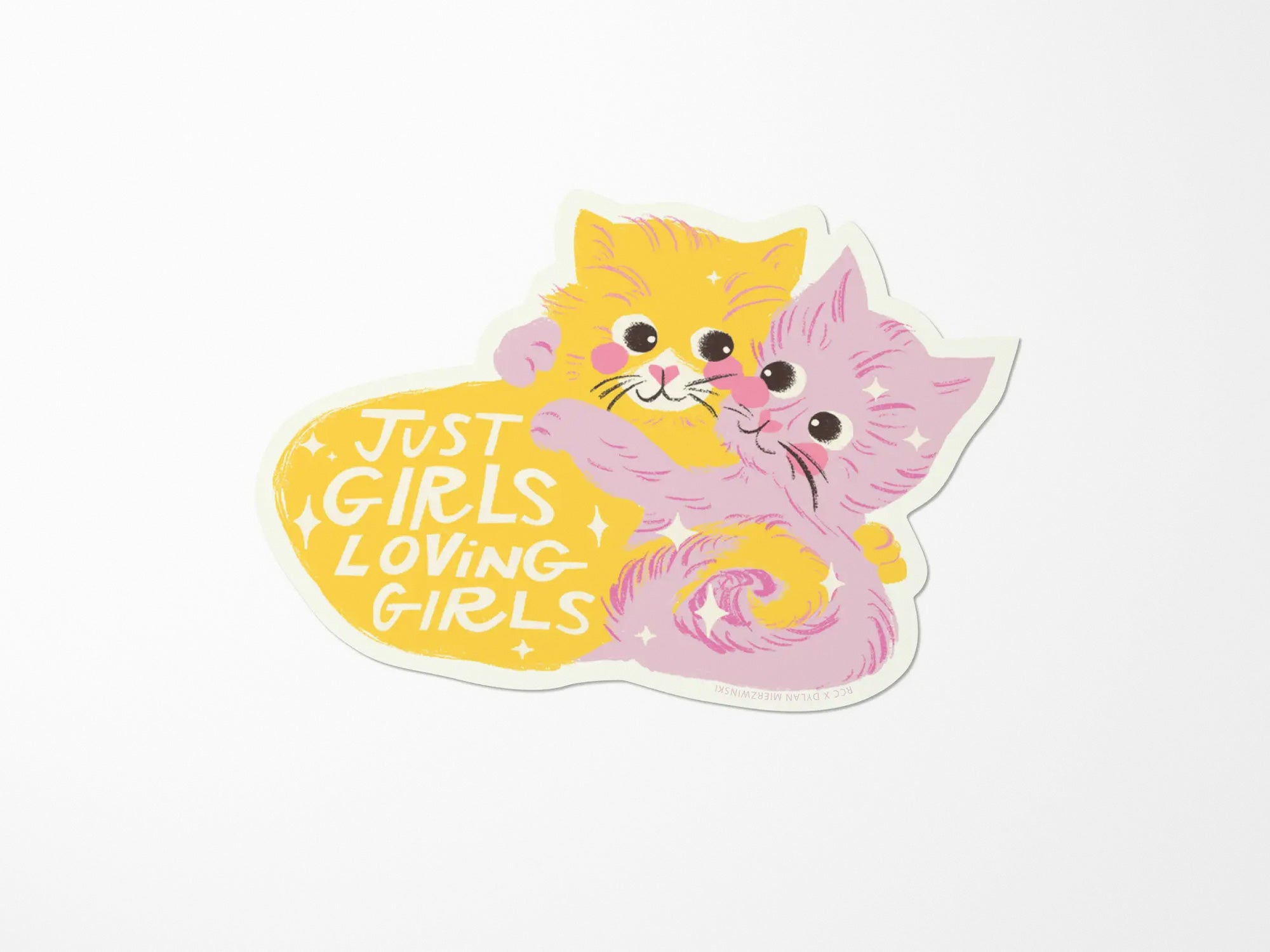 Just Girls Vinyl Sticker