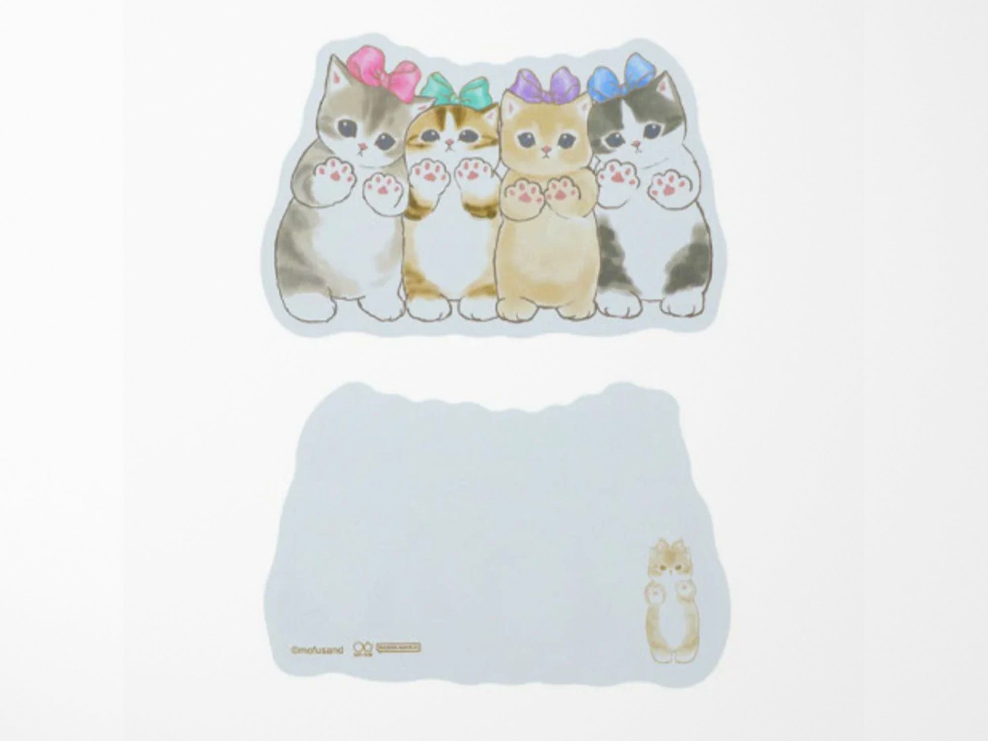 Mofusand Mini Letter Set - Cat Paws
