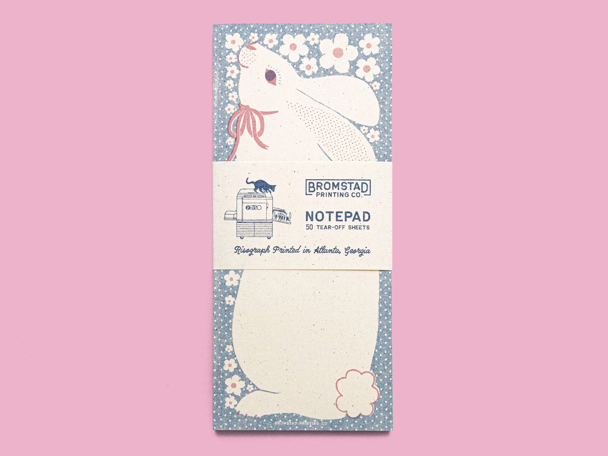 Bunny Risograph Notepad