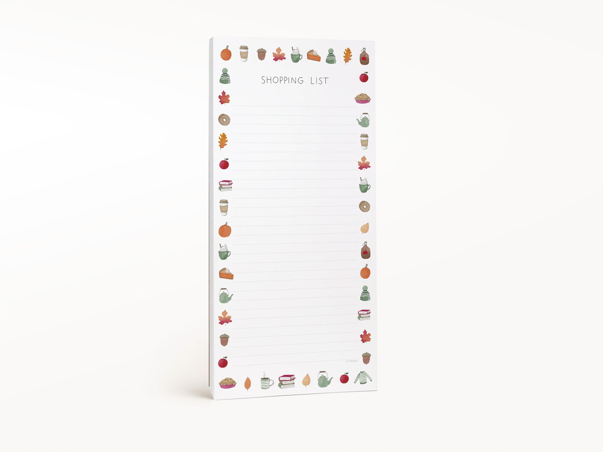 Crisp and Cozy Market Notepad