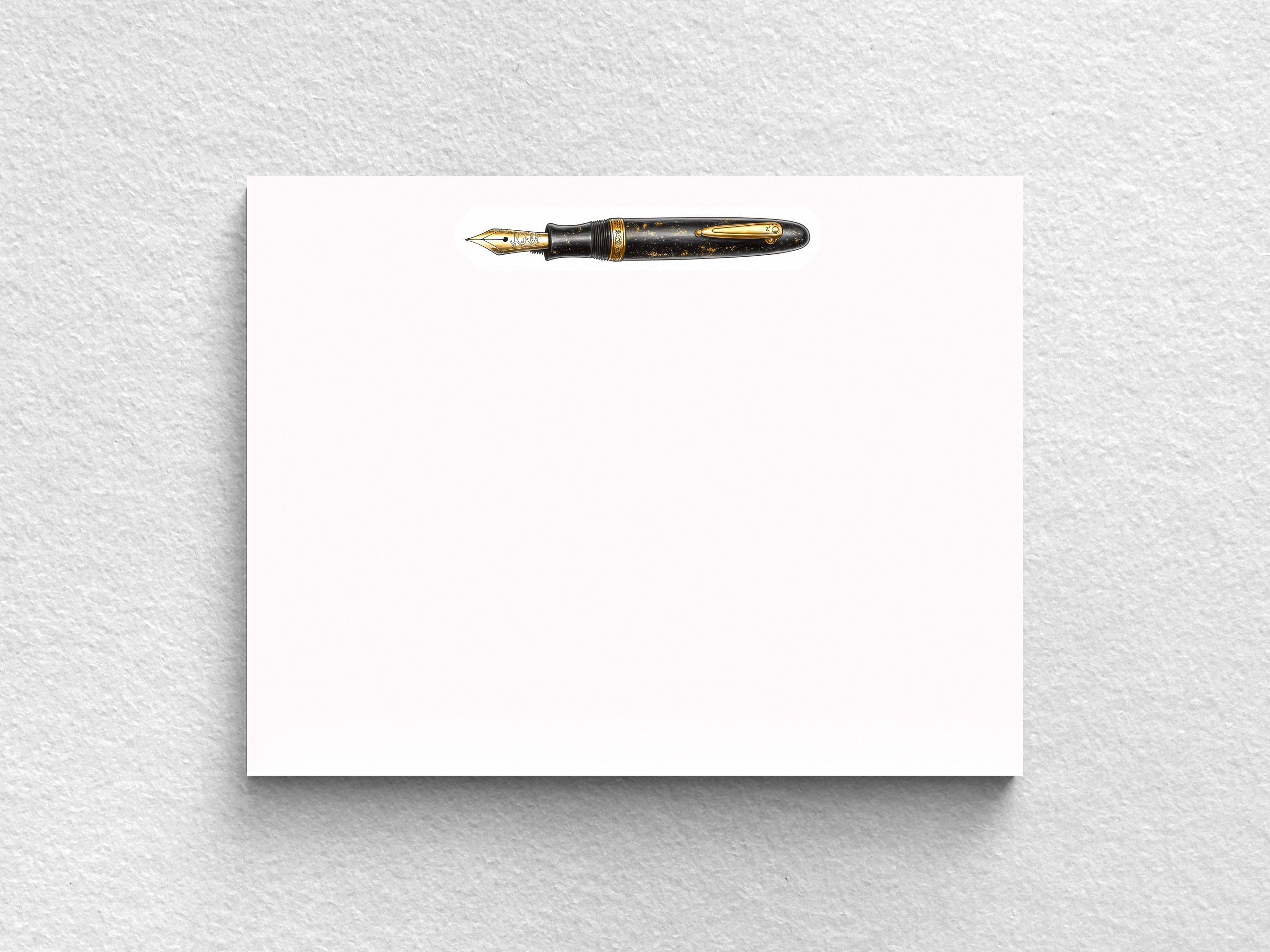 Fountain Pen A Notecards Set of 10