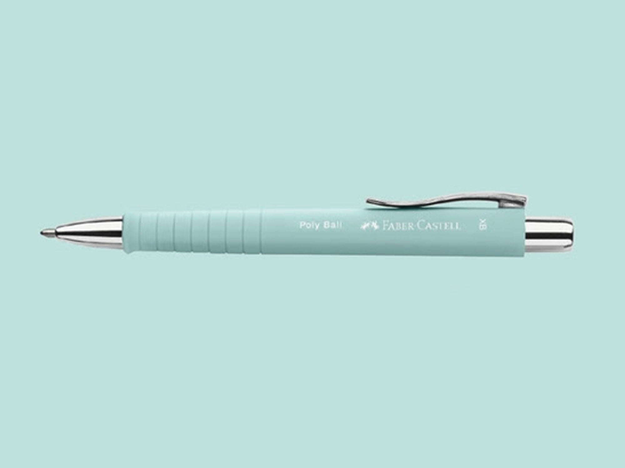 Faber Castell Poly Ball Pen Collection - Caribic Blue