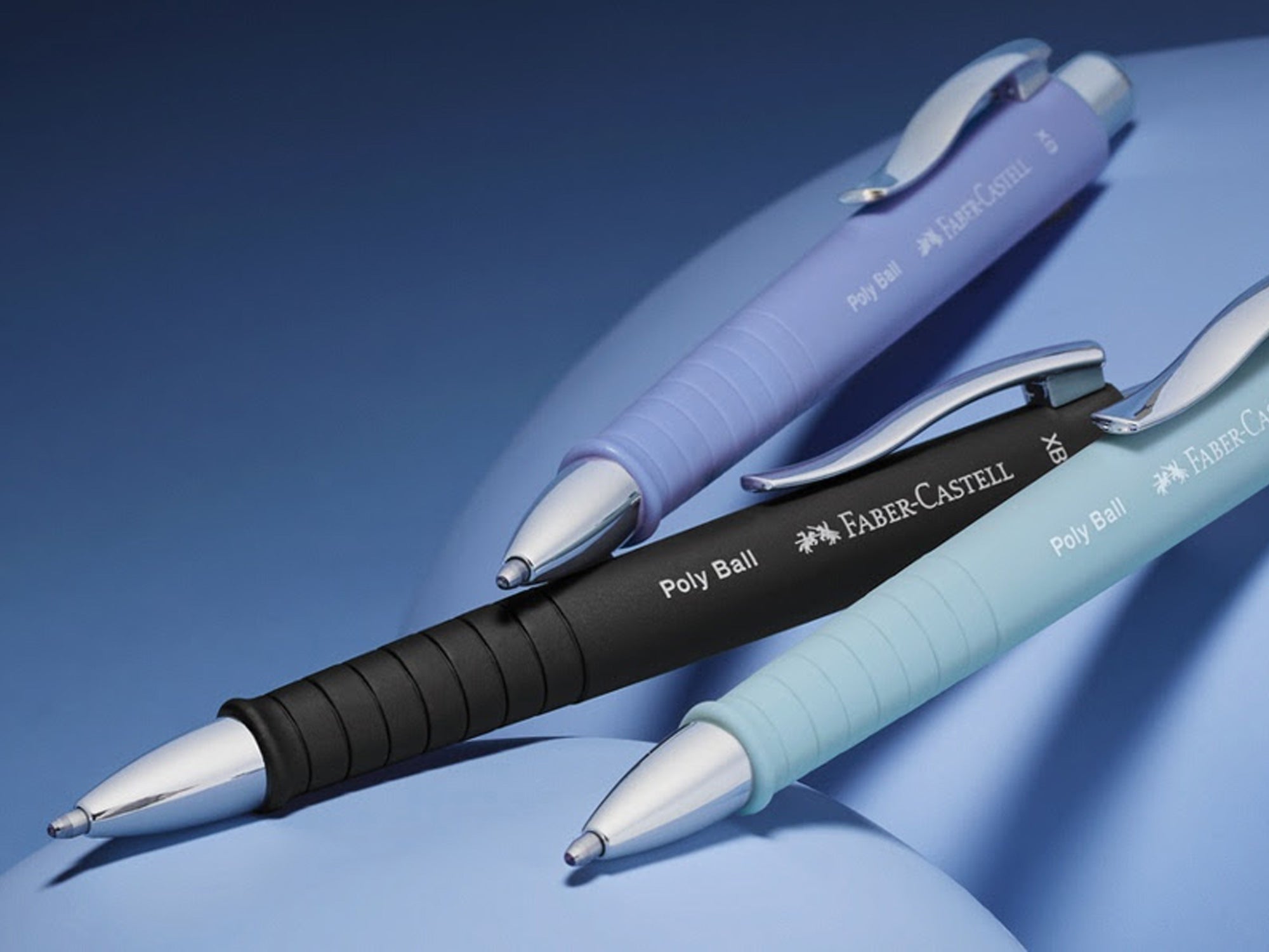Faber Castell Poly Ball Pen Collection - Pale Iris