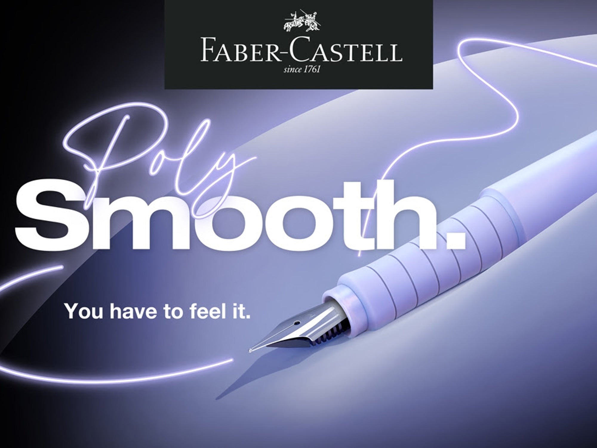 Faber Castell Poly Ball Pen Collection - Pale Iris