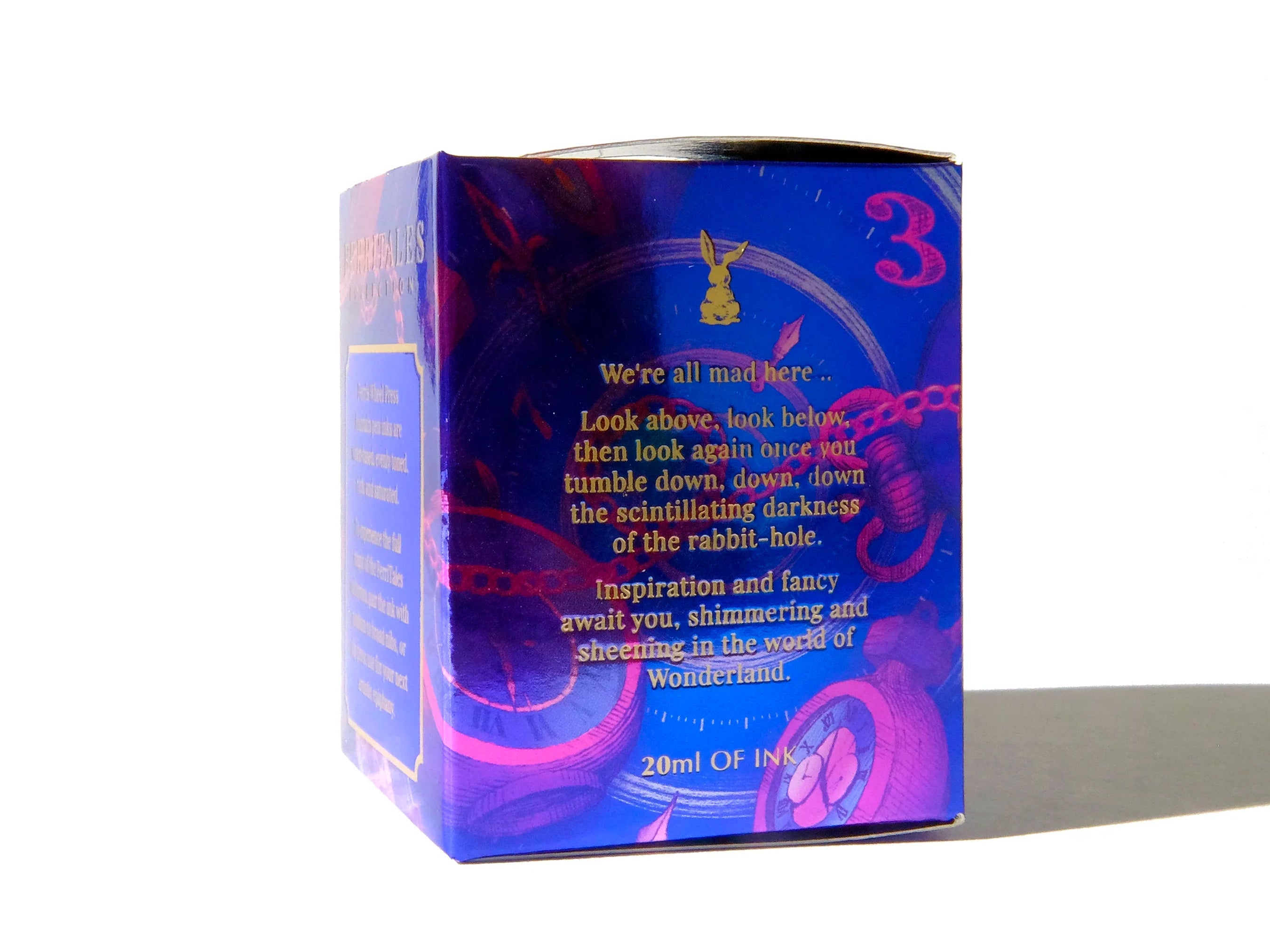 Ferri Tales Tumbling Time Blue Fountain Pen Ink
