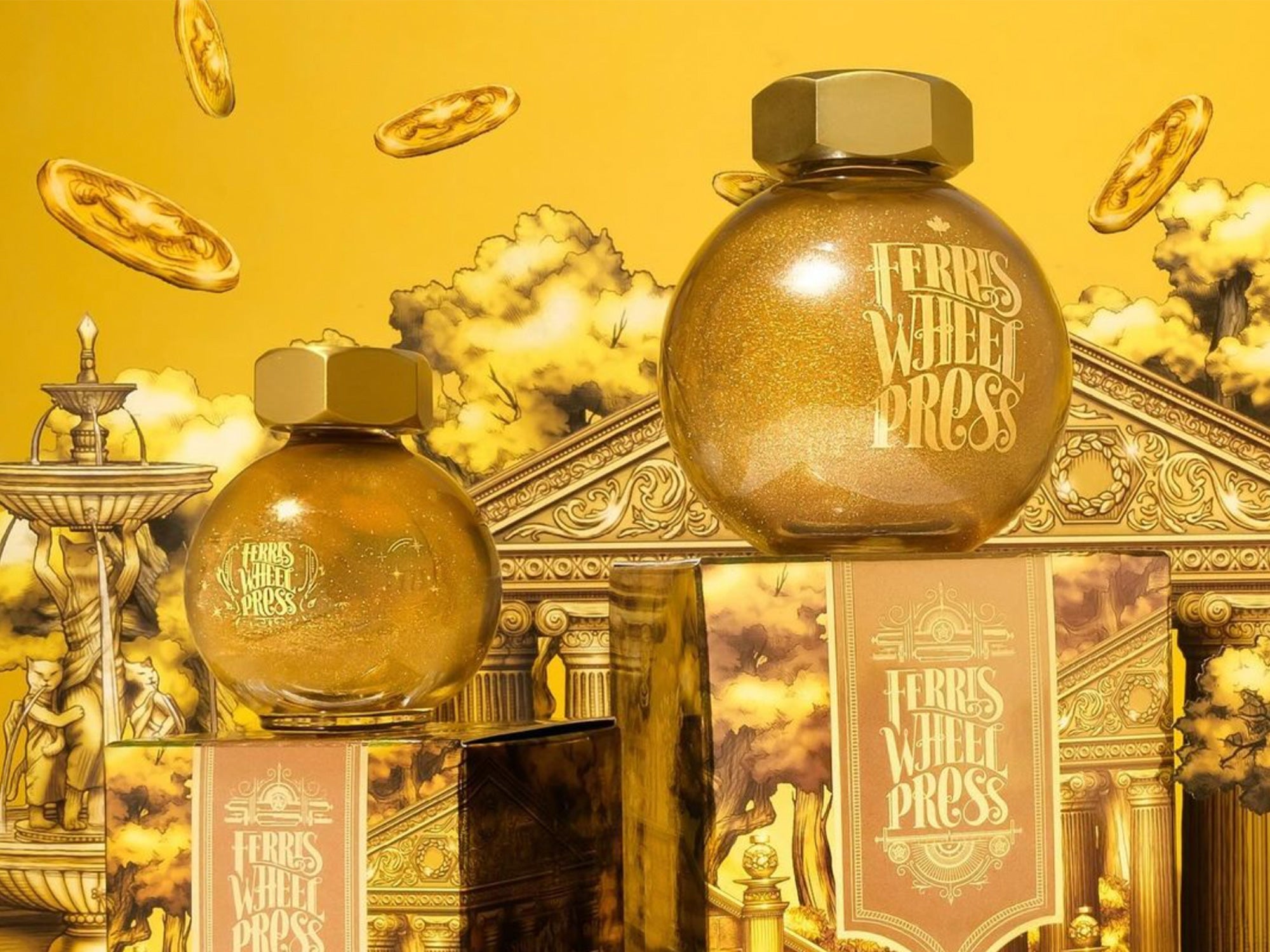 Ferritales Age of Aurum Fountain Pen Ink