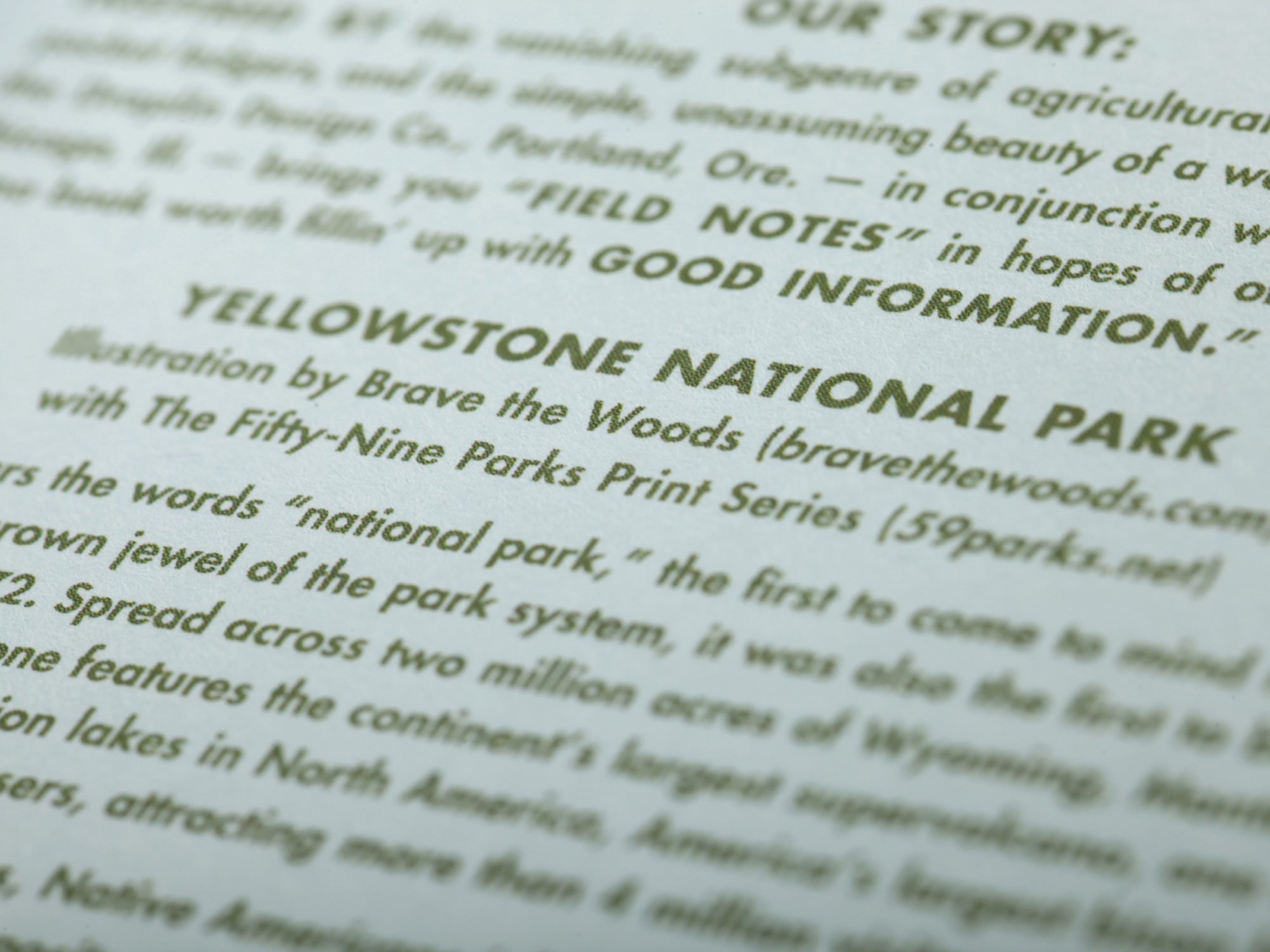 Field Notes National Parks Series B Memo Book Set of 3