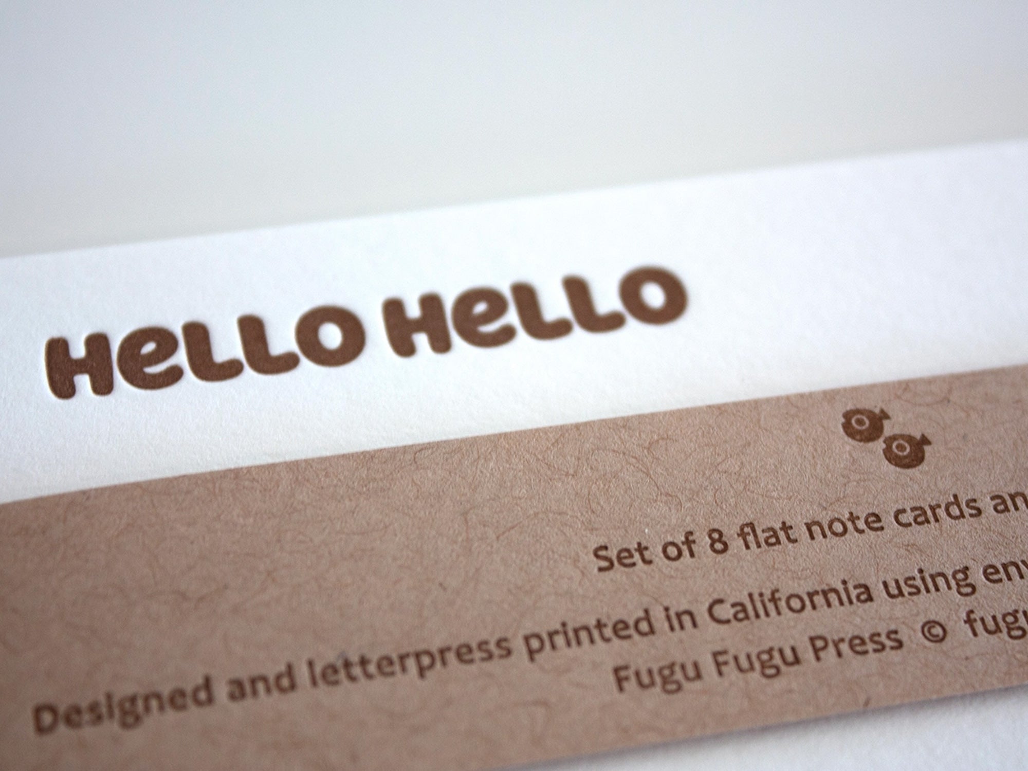 Hello Hello Dog Greeting Cards - Set of 8