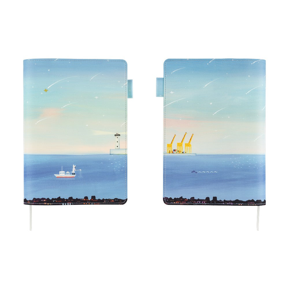 Hobonichi 5-Year Techo Cover + Book - A5 Hiroko Kubota: The Sea's Dream at Dawn