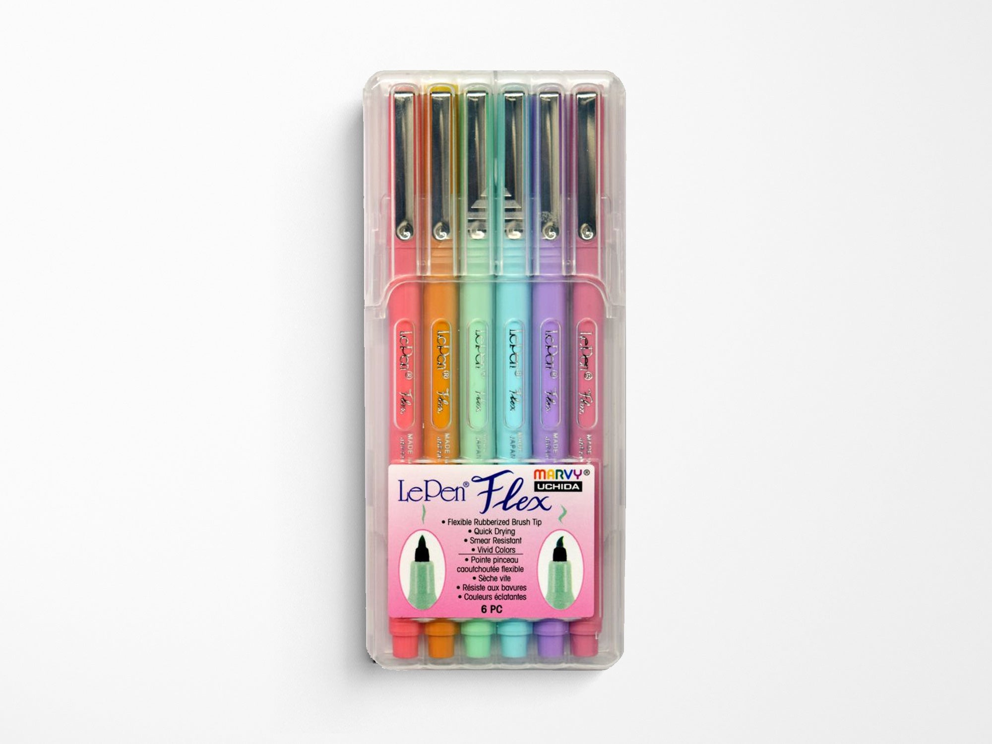 Le Pen Flex Pastel Colors - Set of 6 Pens