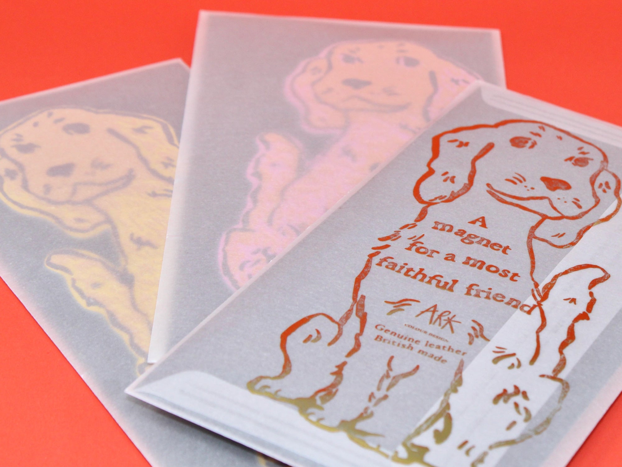 Leather Spaniel Magnet