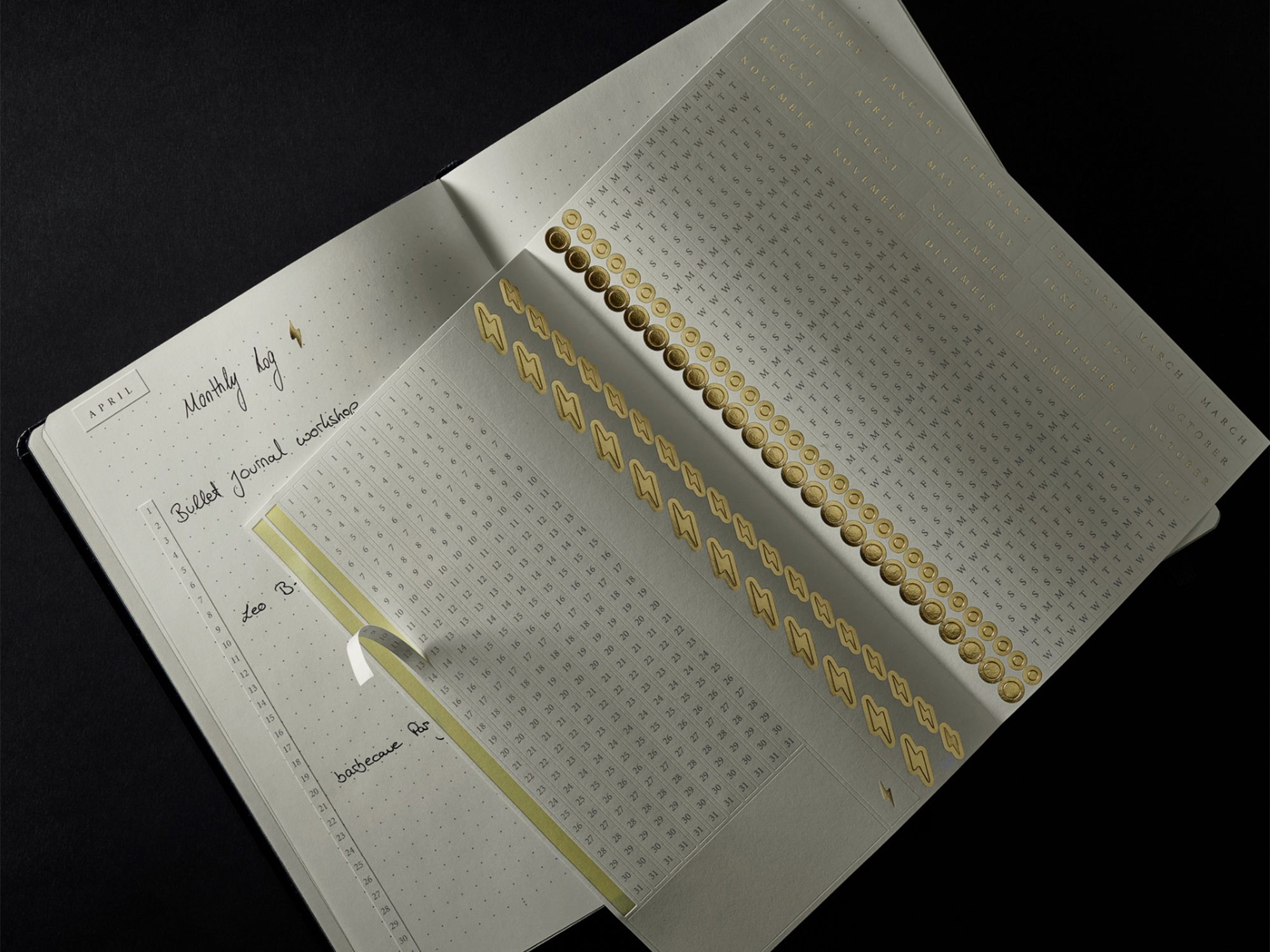 Leuchtturm 1917 All Black Bullet Journal Collector's Set