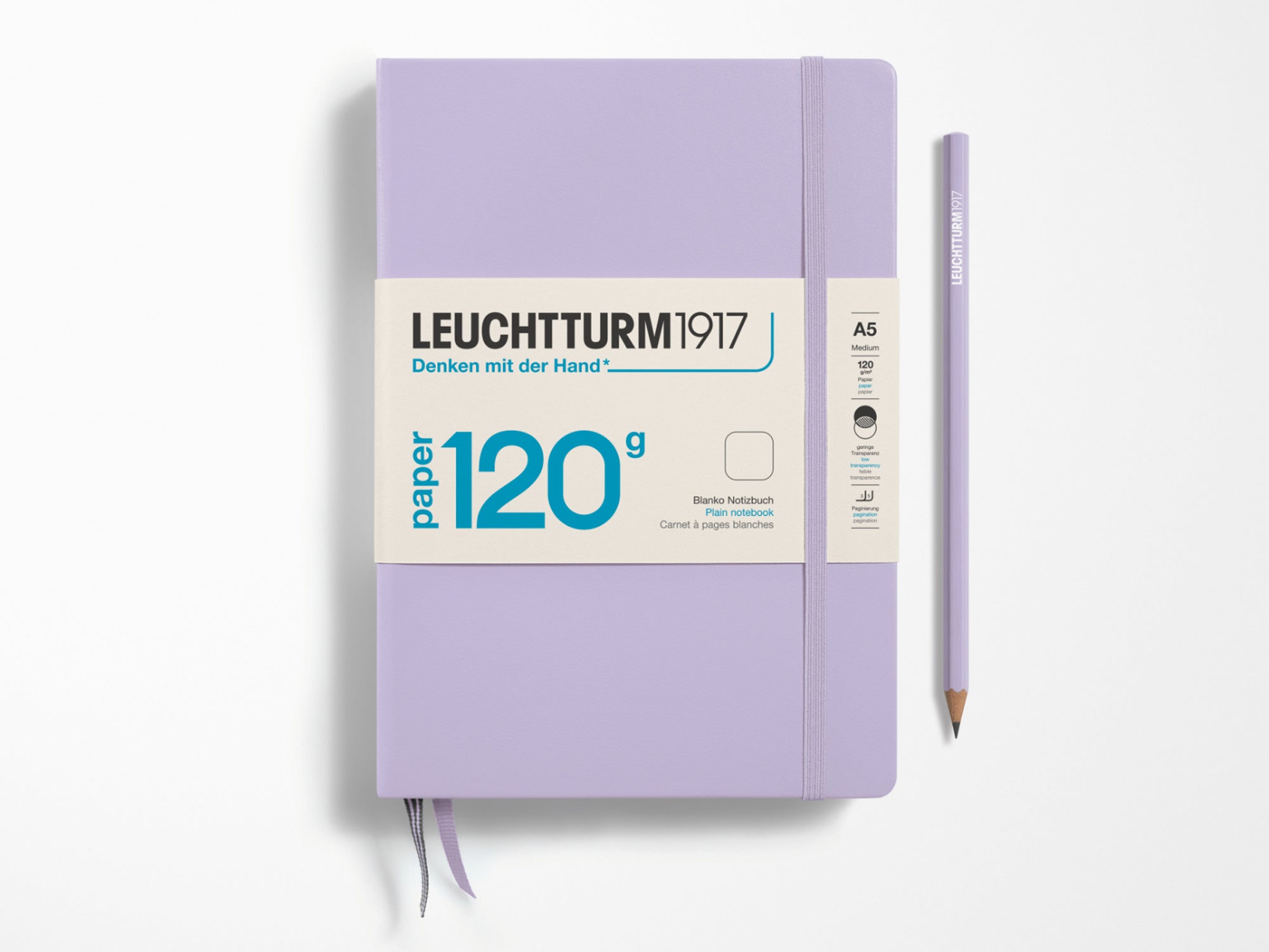 Leuchtturm 1917 Notebook - Edition Paper 120g - Lilac