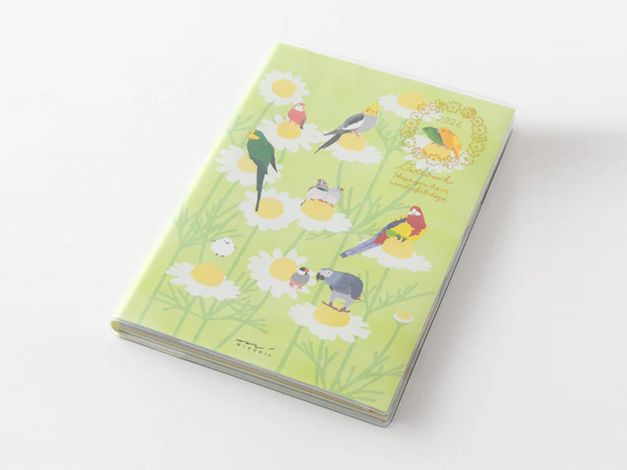 Midori Pocket Diary 2026 Mini - Bird