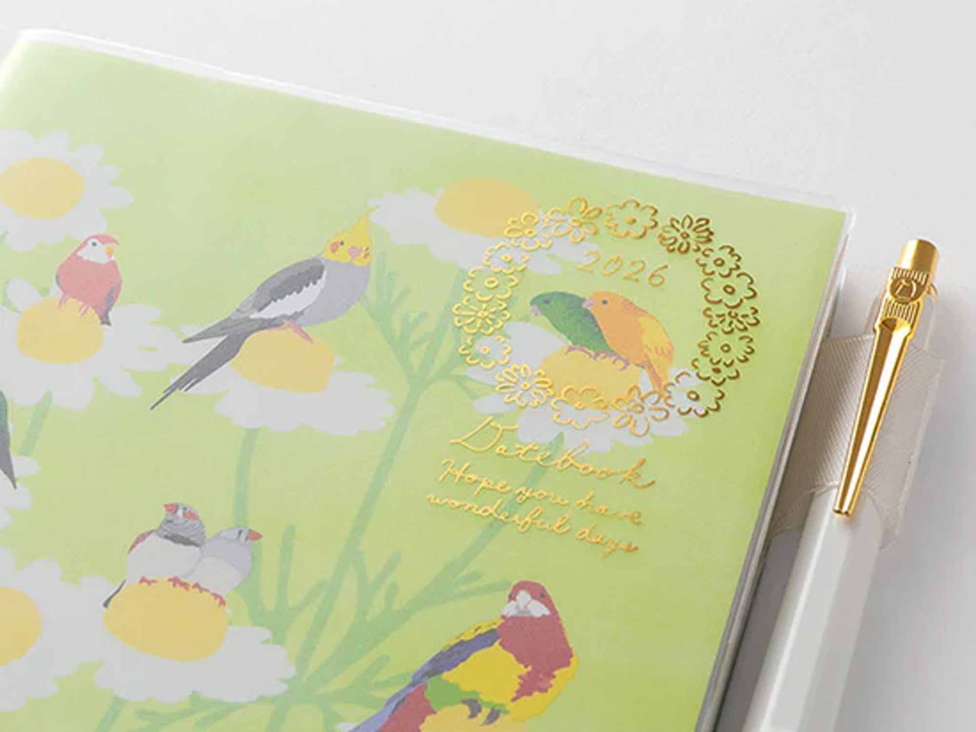 Midori Pocket Diary 2026 Mini - Bird