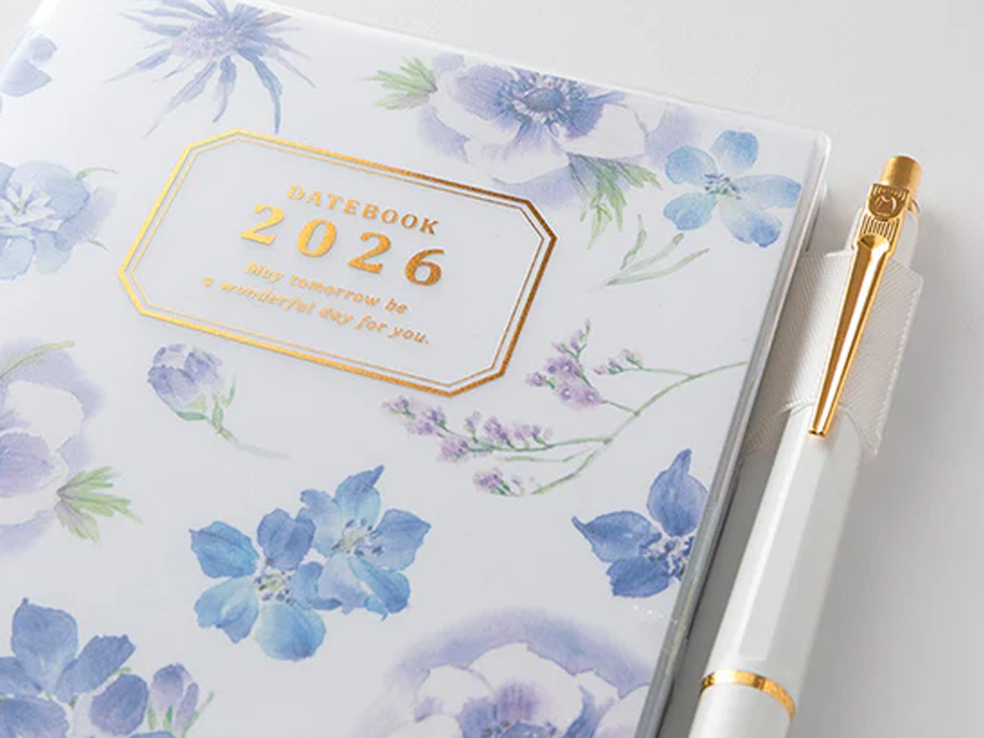 Midori Pocket Diary 2026 Mini - Country Time Flower