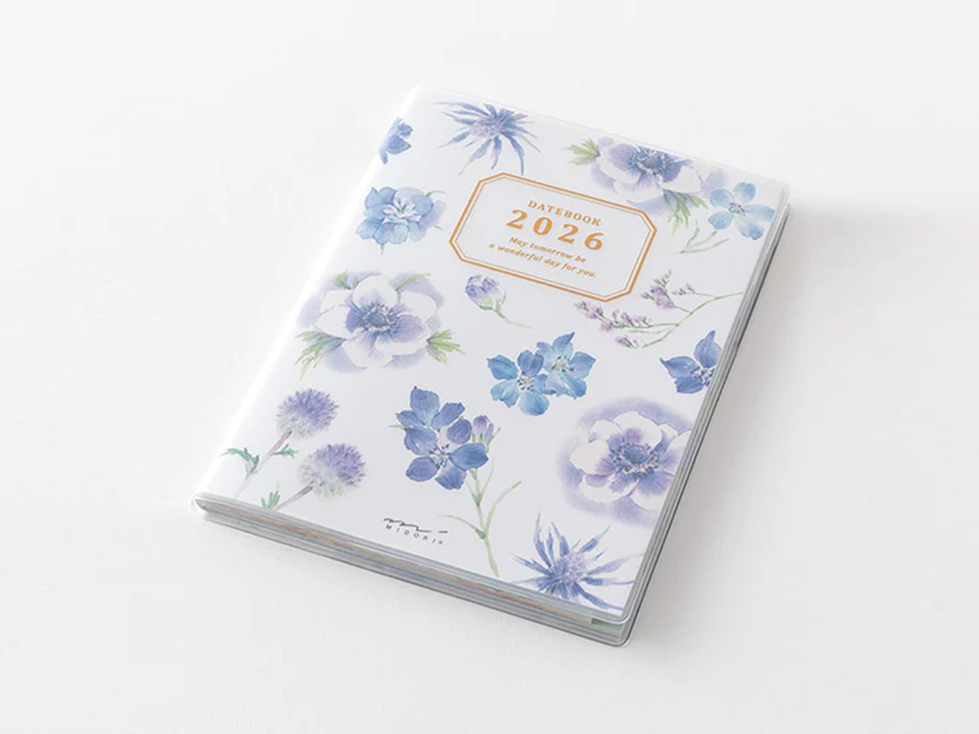 Midori Pocket Diary 2026 Mini - Country Time Flower
