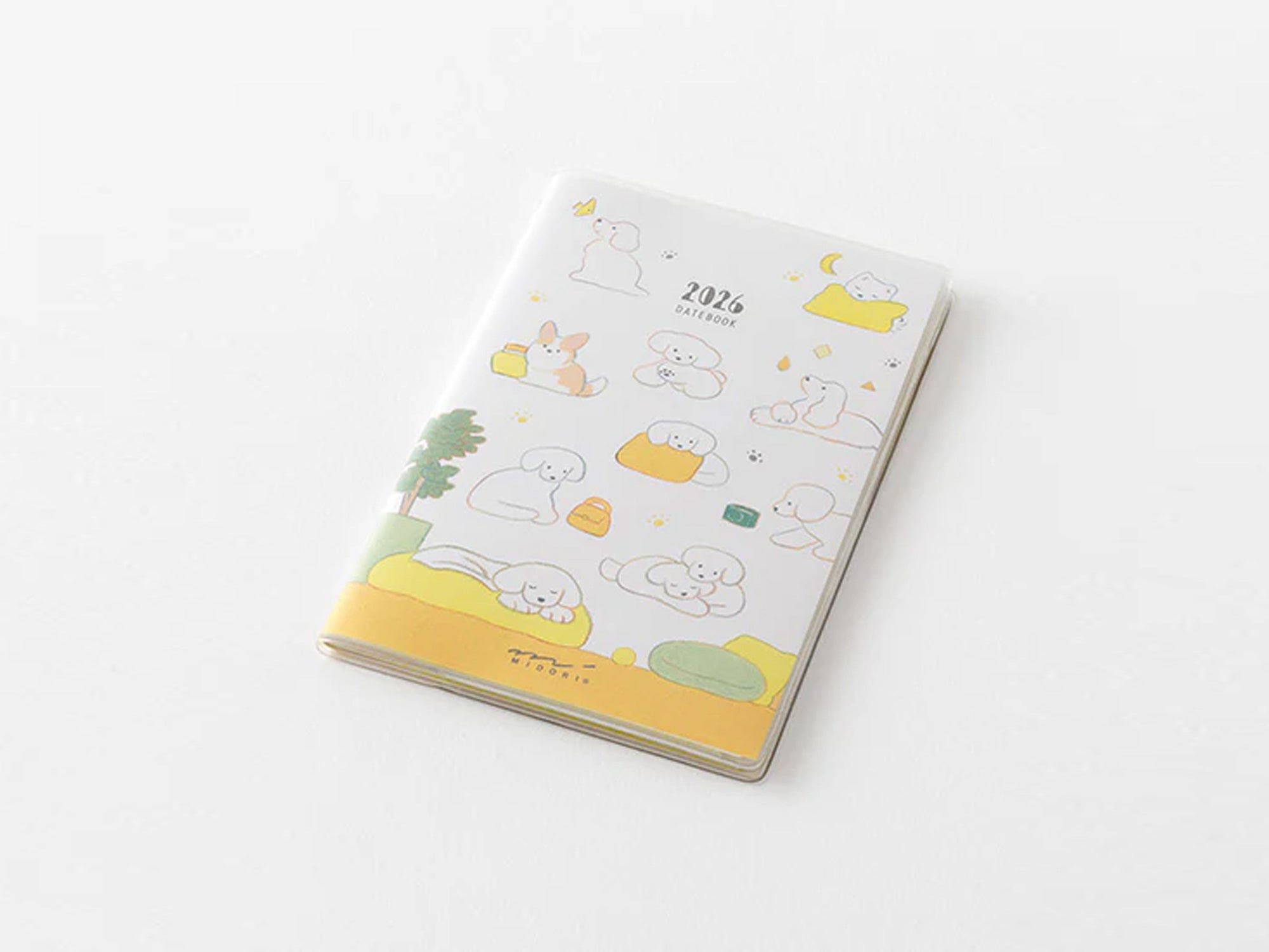 Midori Pocket Diary 2026 Mini - Dog