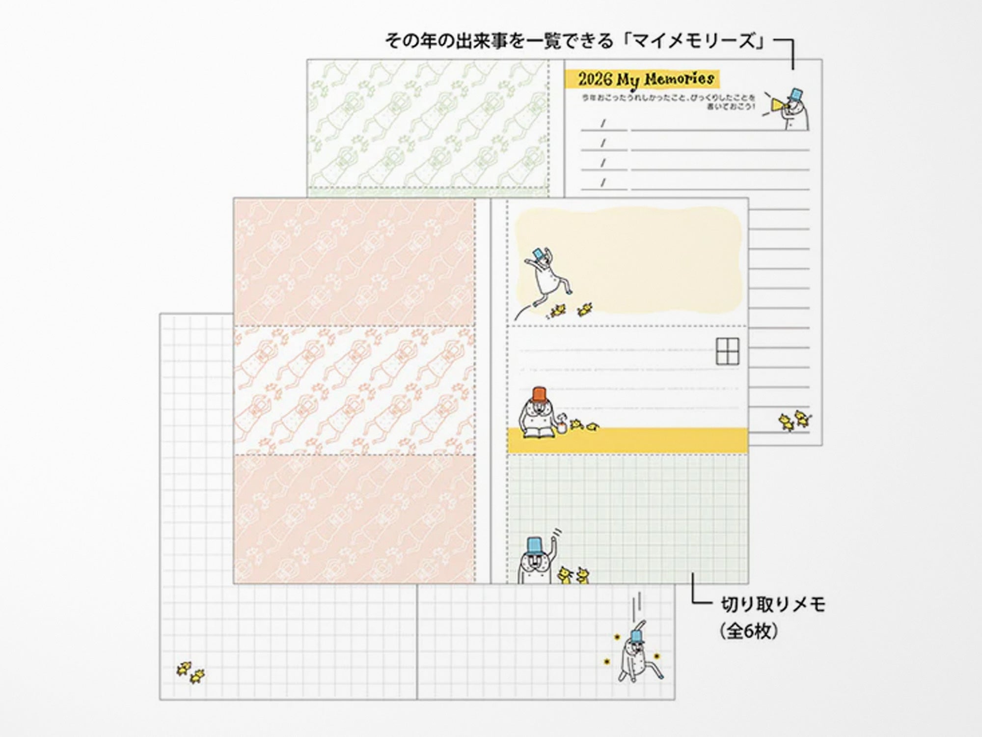 Midori Pocket Diary 2026 Mini - Ojisan