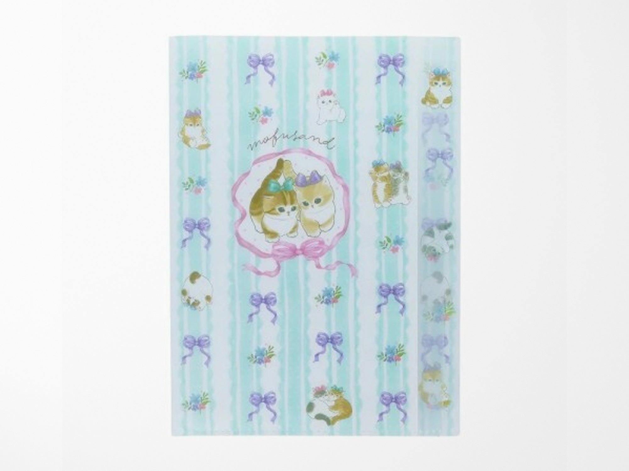 Mofusand Clear Pocket Folder A4 - Ribbon