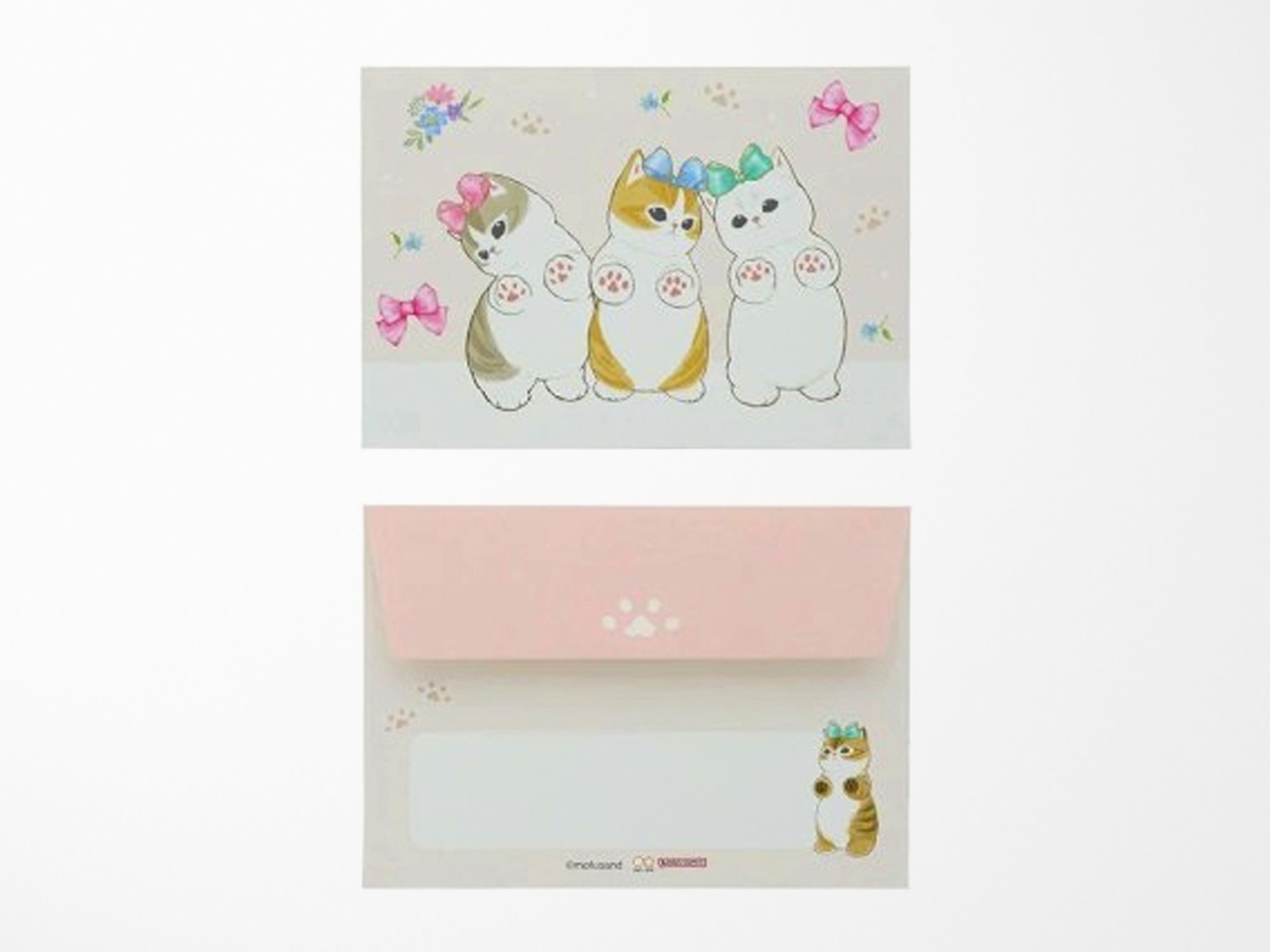 Mofusand Mini Letter Set - Cat Paws