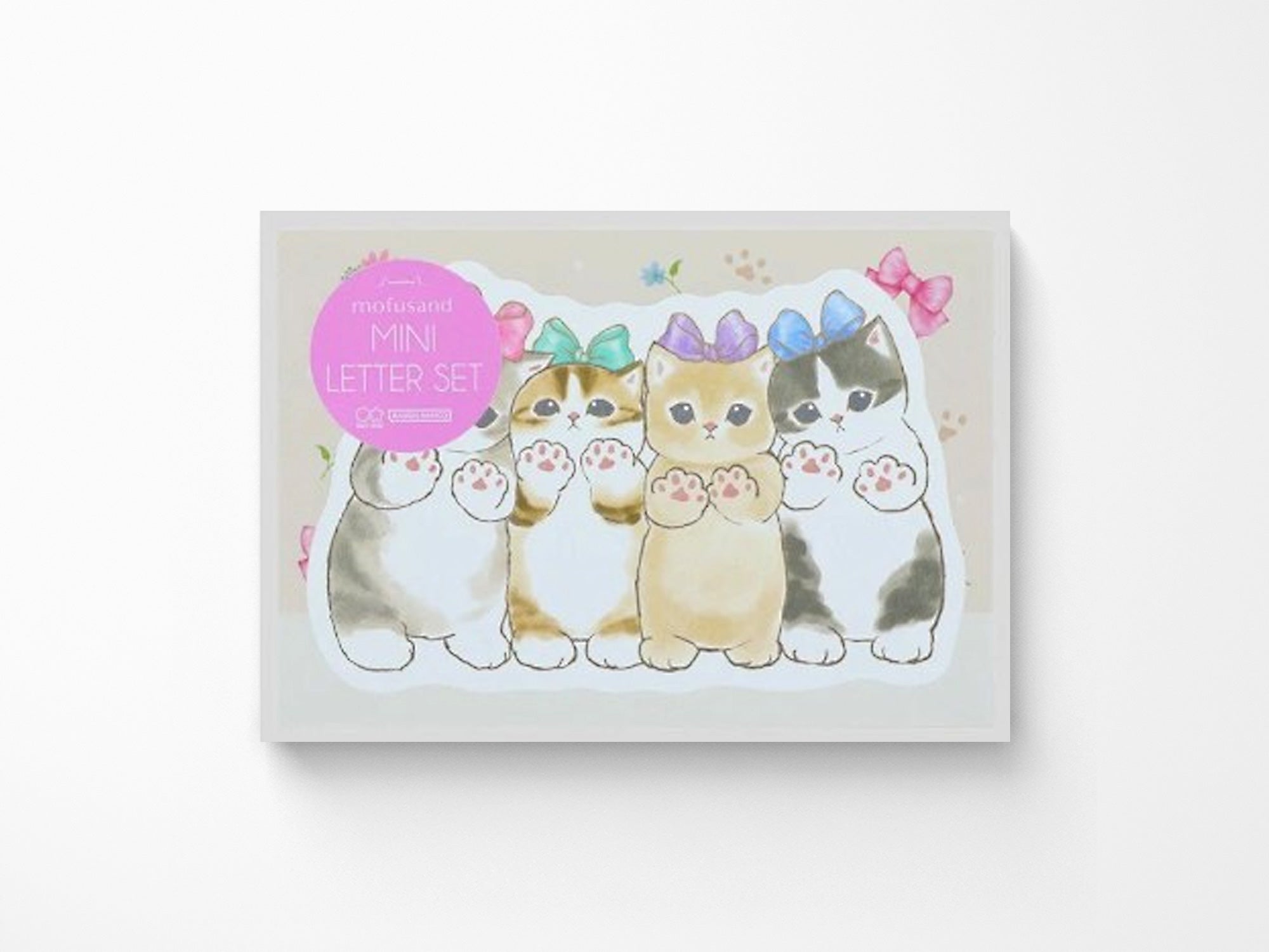 Mofusand Mini Letter Set - Cat Paws