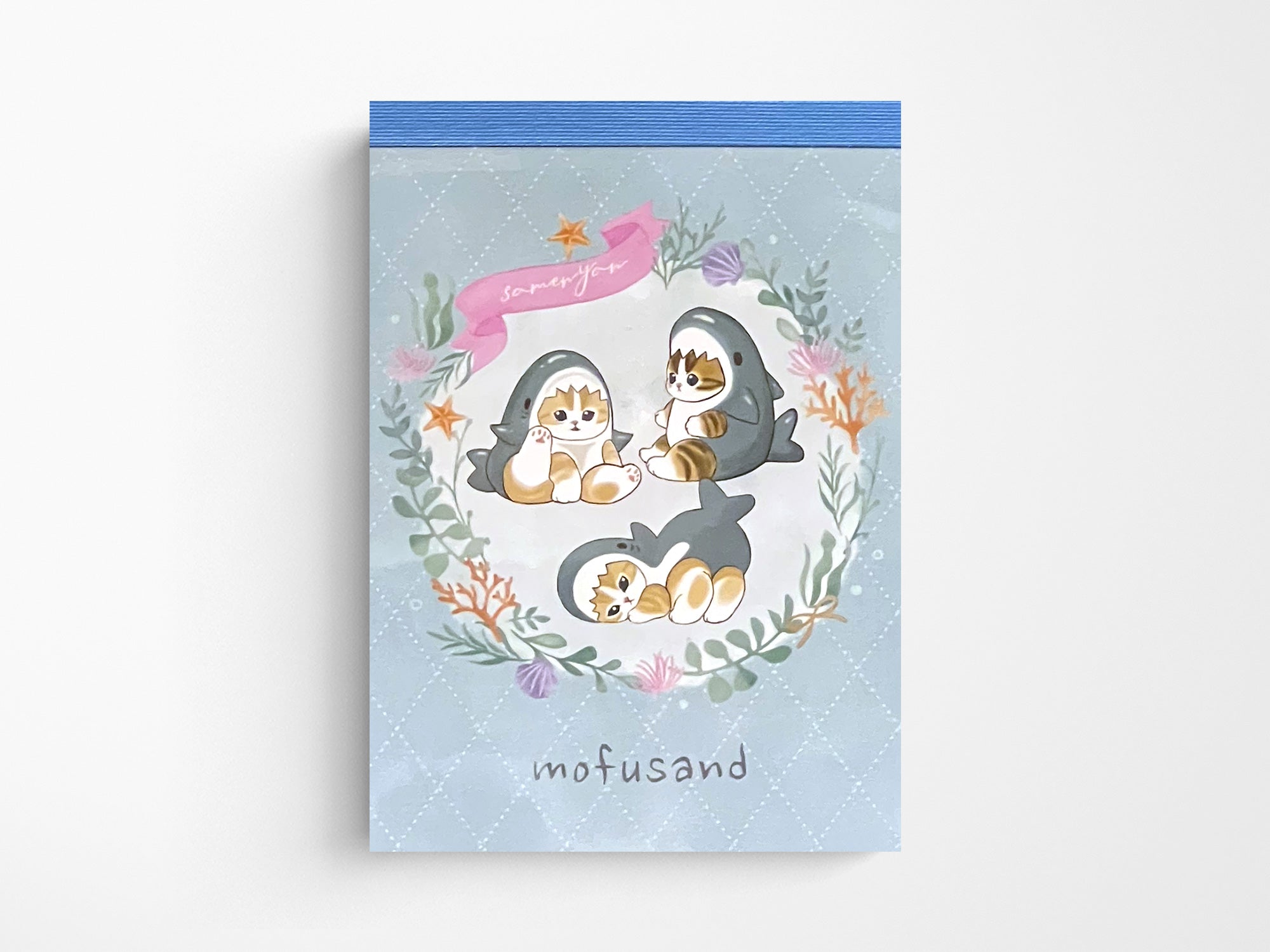 Mofusand Mini Memo Pad - Shark
