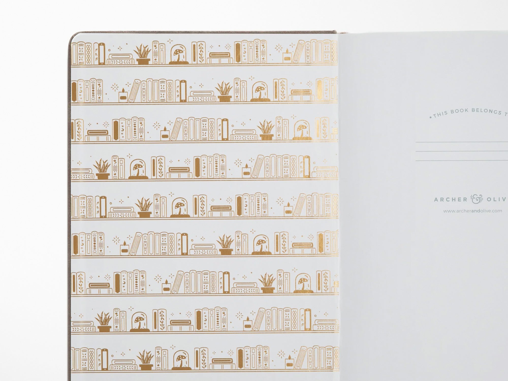 New! Bookshelf A5 Reading Journal