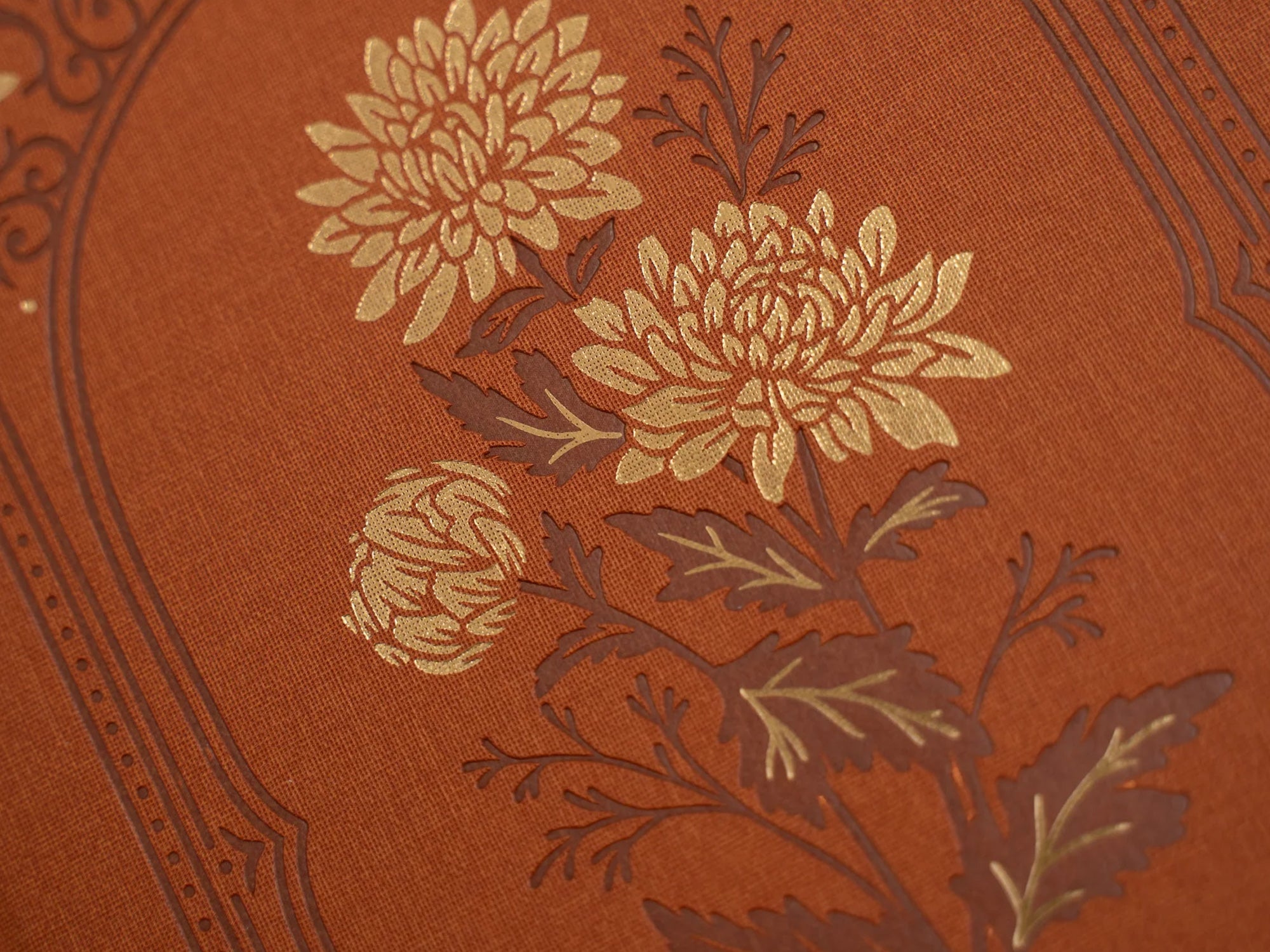 New! Chrysanthemum A5 Dot Grid Journal