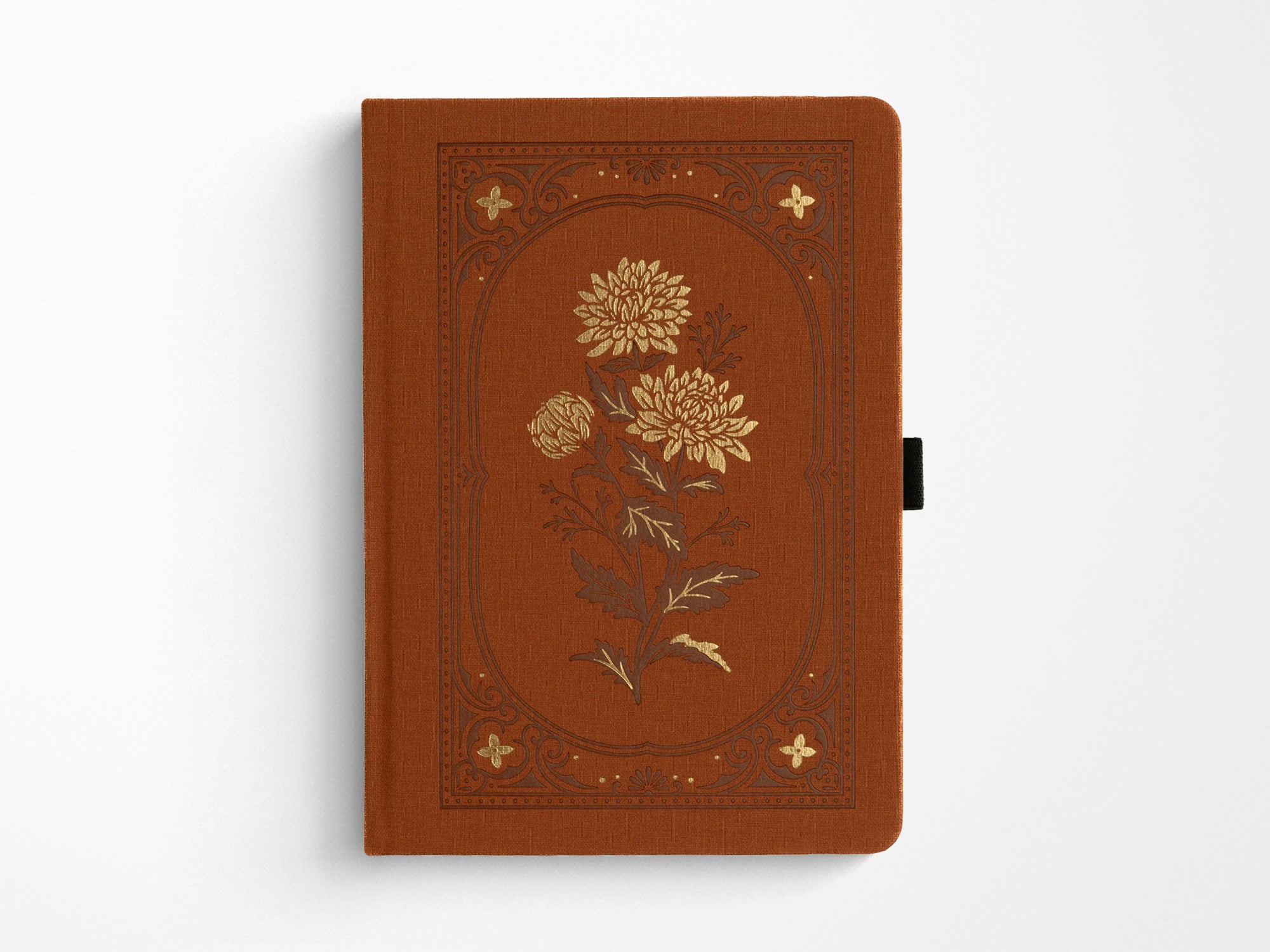 New! Chrysanthemum A5 Dot Grid Journal