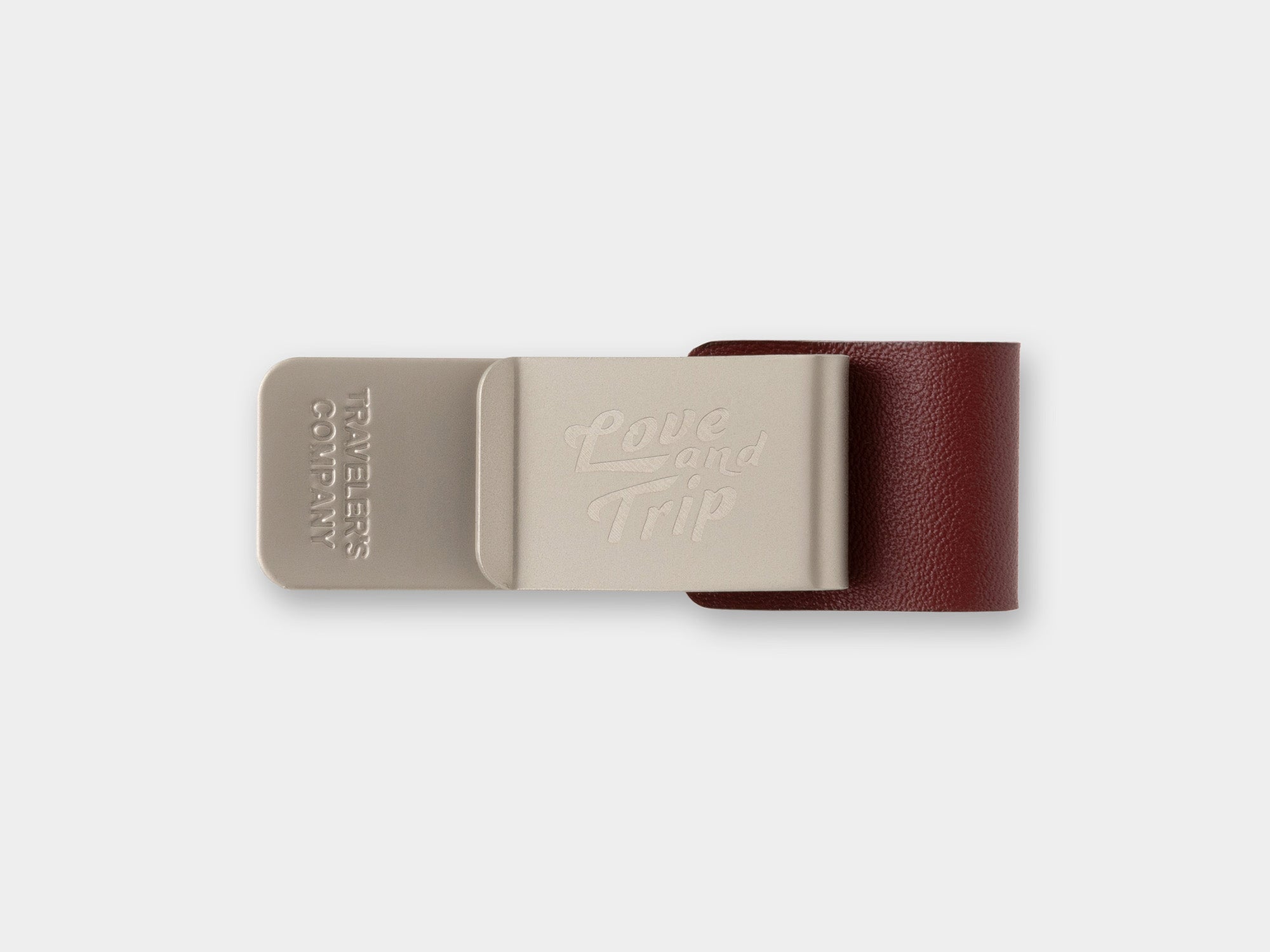 TRAVELER'S Notebook Pen Holder - Love and Trip Red Limited Edition