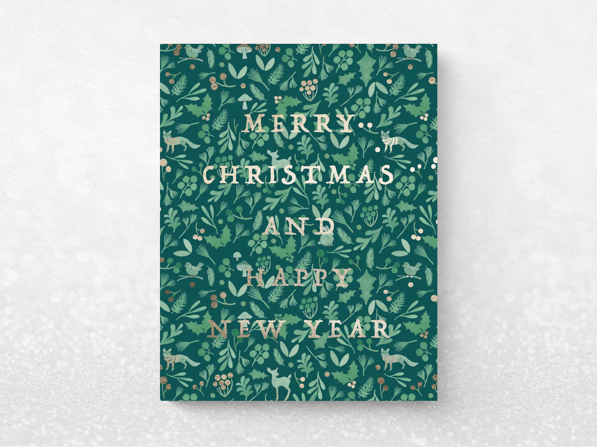 Winter Forest Holiday Greeting Cards, Box of 6